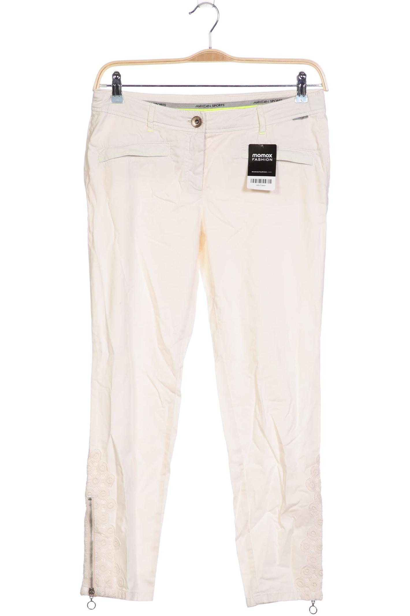 

Marc Cain Sports Damen Stoffhose, cremeweiß, Gr. 38