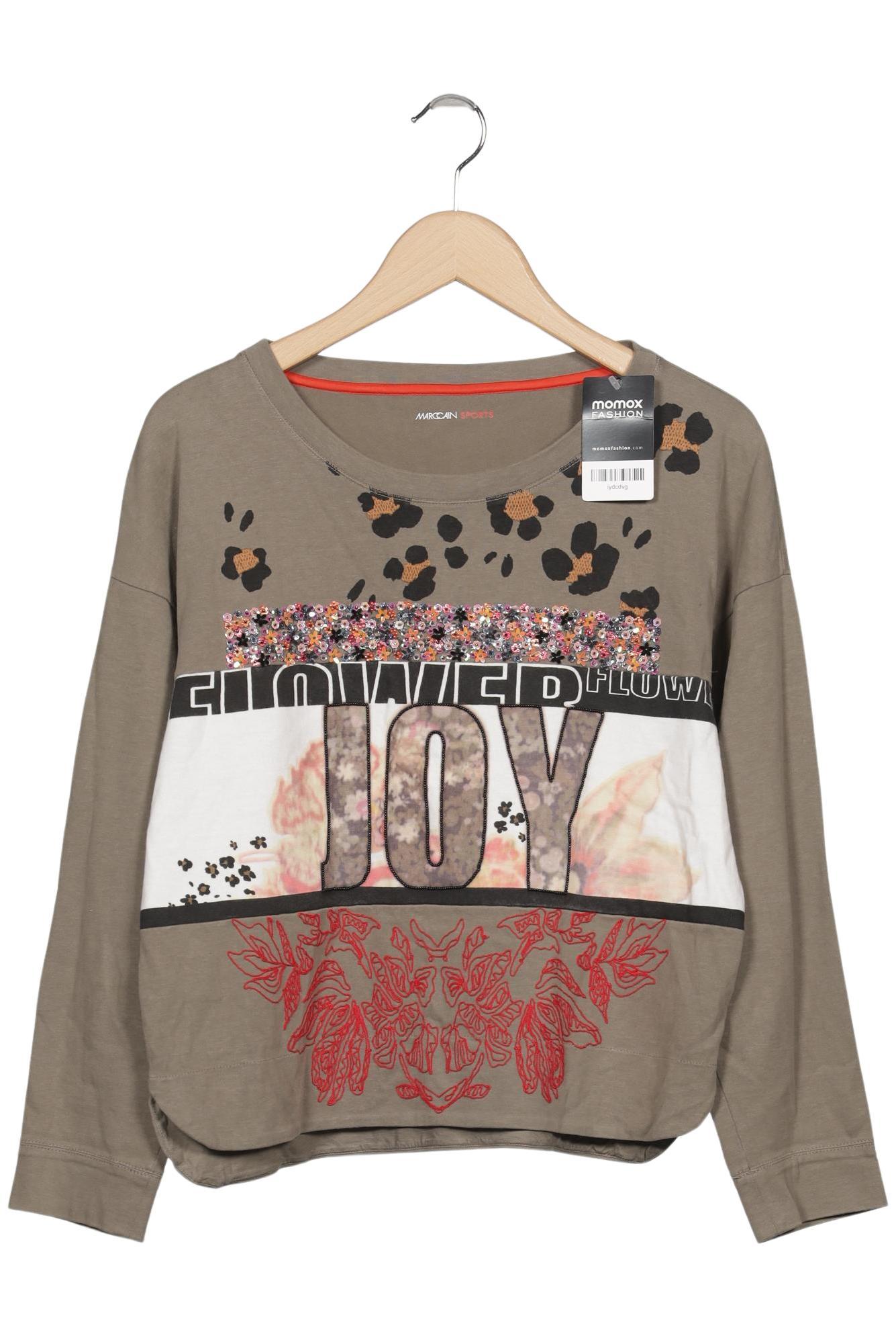 

Marc Cain Sports Damen Langarmshirt, grün, Gr. 36