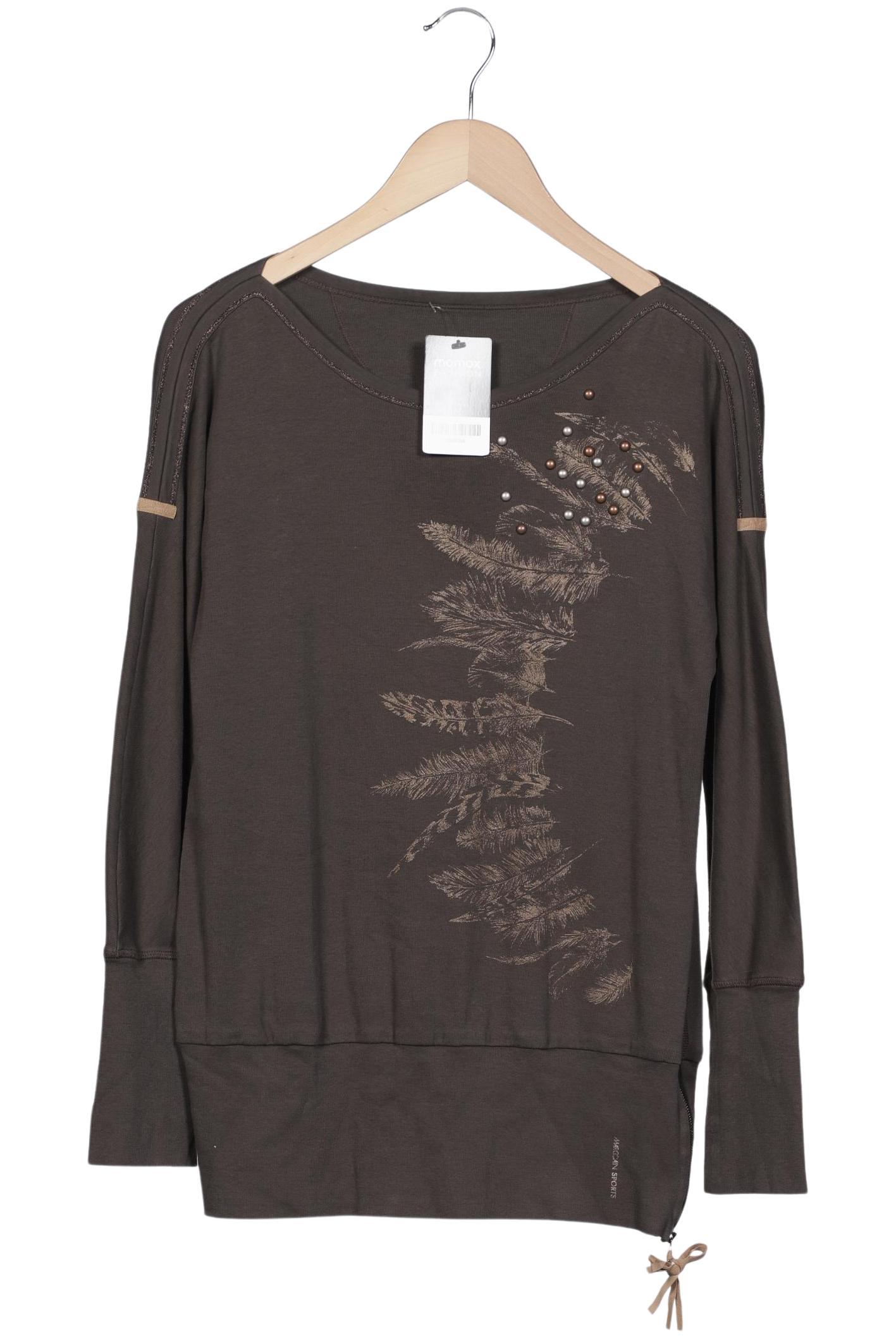 

Marc Cain Sports Damen Langarmshirt, braun, Gr. 38
