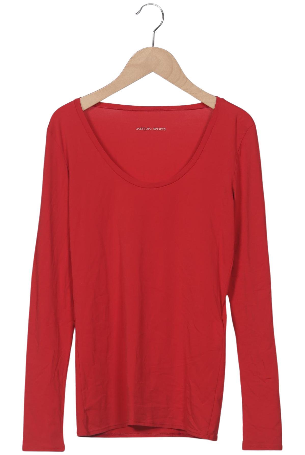 

Marc Cain Sports Damen Langarmshirt, rot, Gr. 36