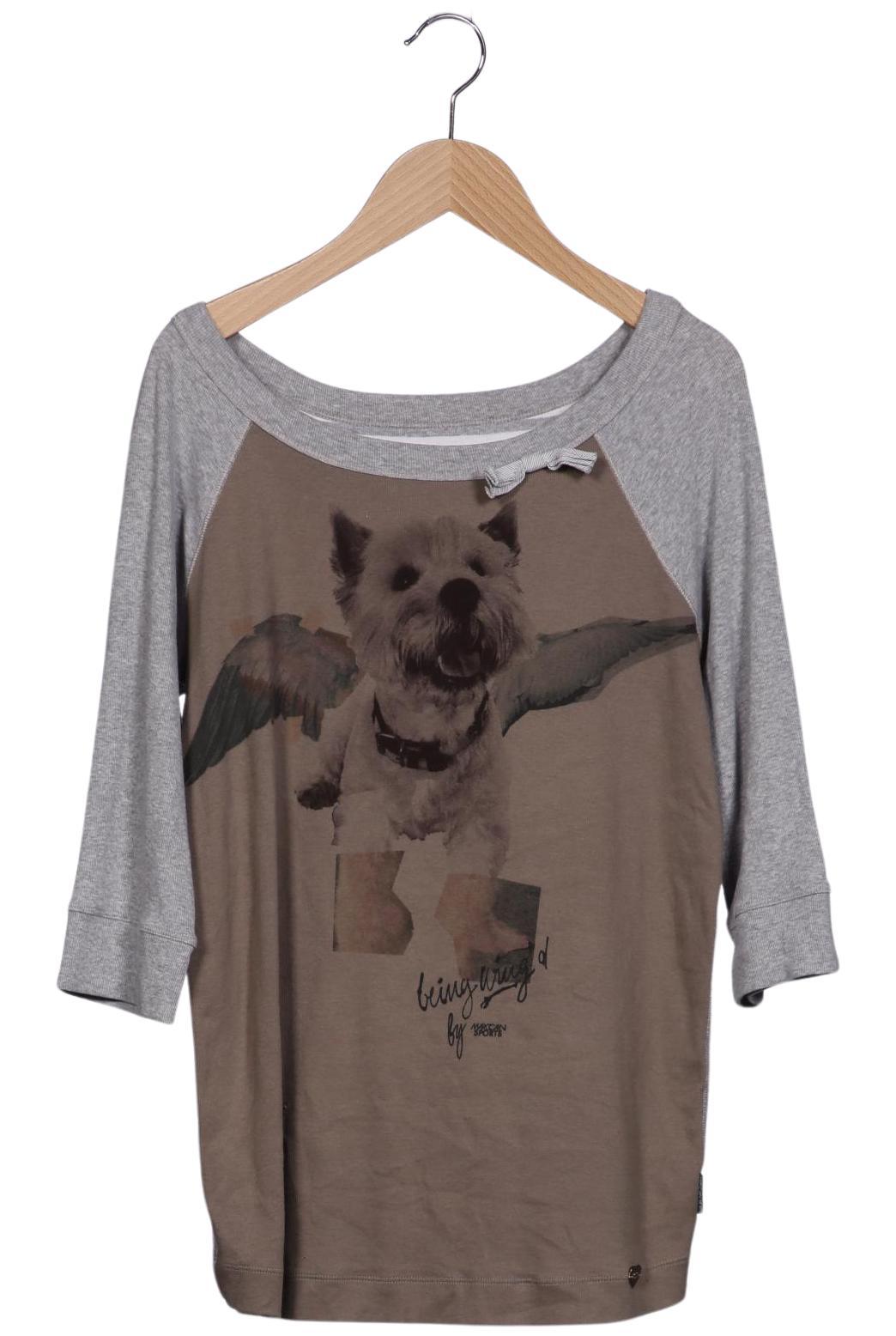 

Marc Cain Sports Damen Langarmshirt, grau, Gr. 42