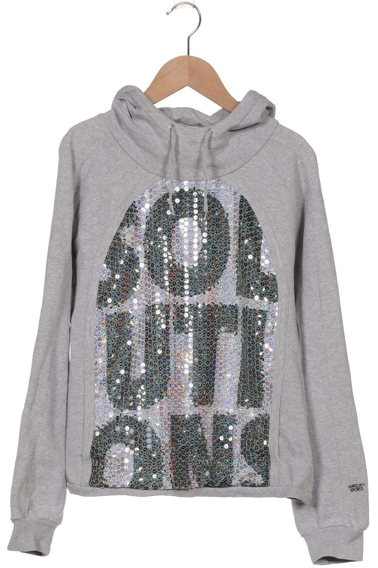

Marc Cain Sports Damen Kapuzenpullover, grau, Gr. 38