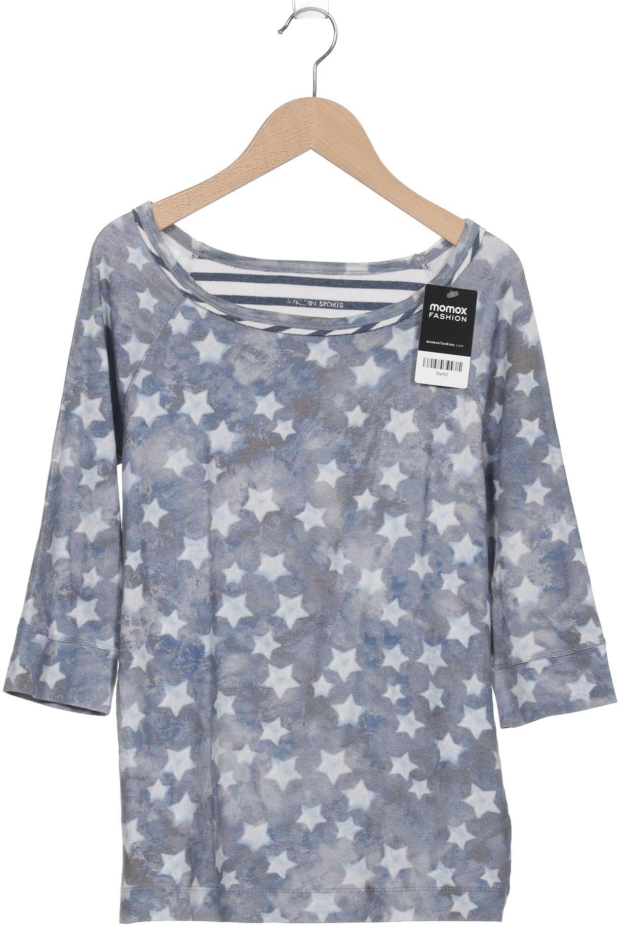 

Marc Cain Sports Damen Langarmshirt, blau, Gr. 38