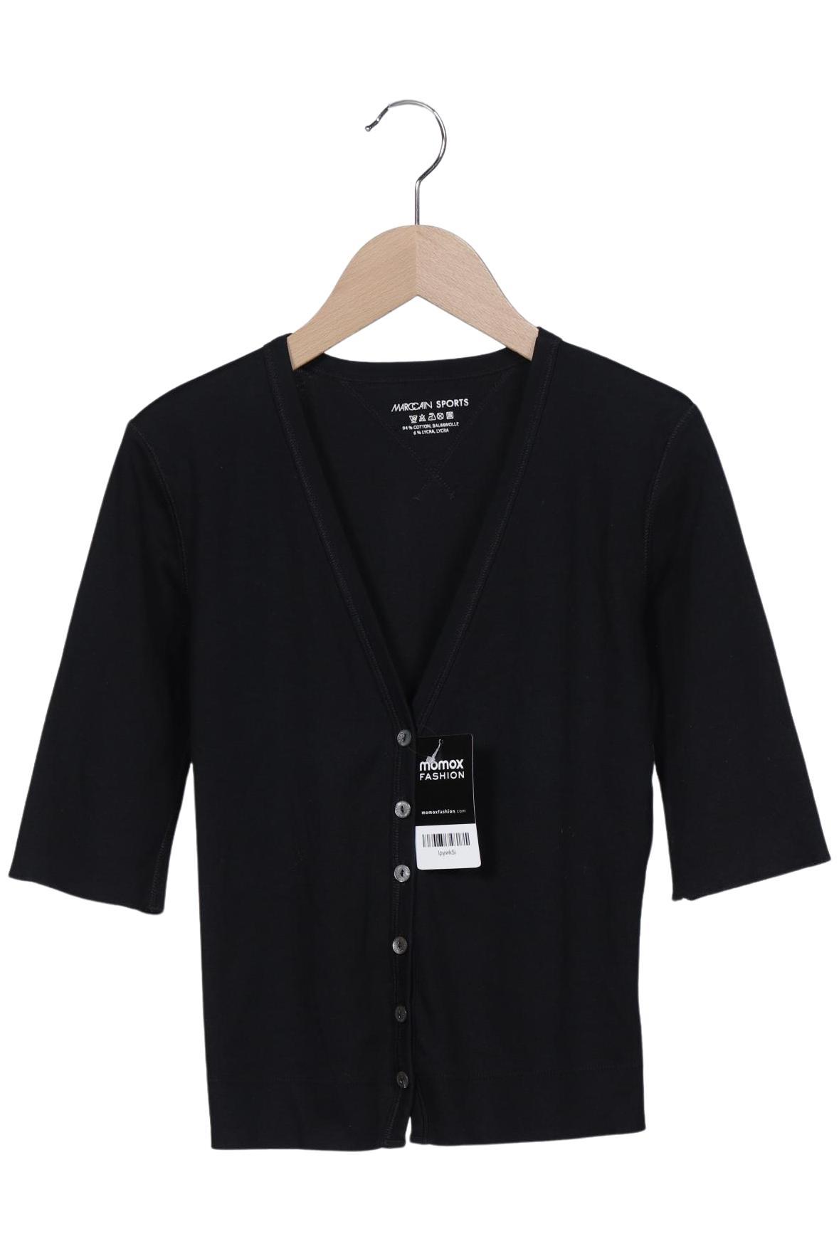 

Marc Cain Sports Damen Strickjacke, schwarz, Gr. 34