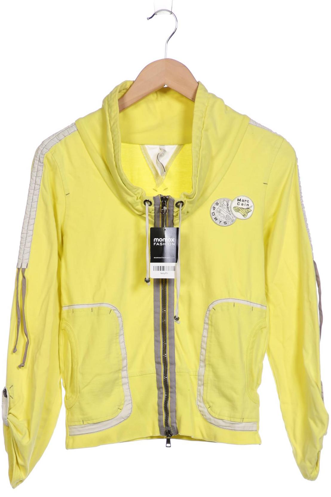

Marc Cain Sports Damen Kapuzenpullover, gelb, Gr. 36