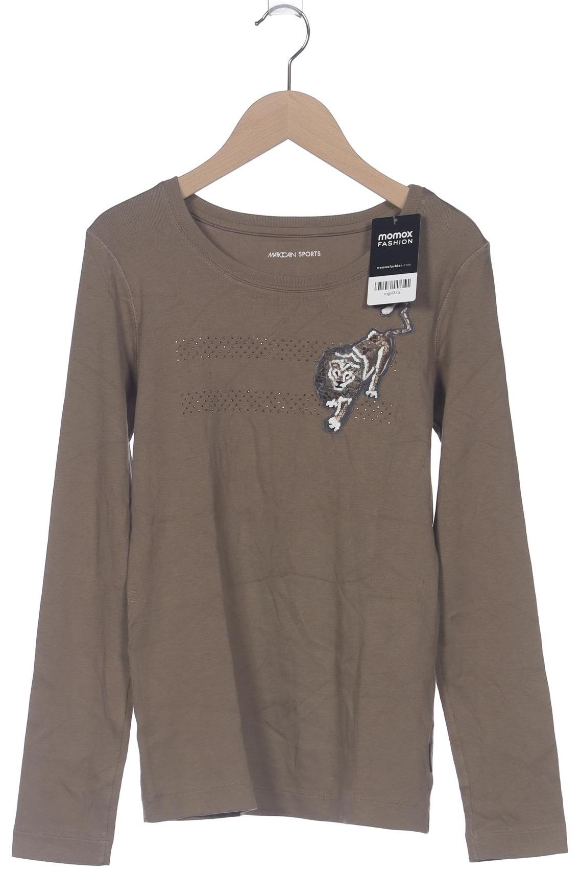 

Marc Cain Sports Damen Langarmshirt, grün, Gr. 40