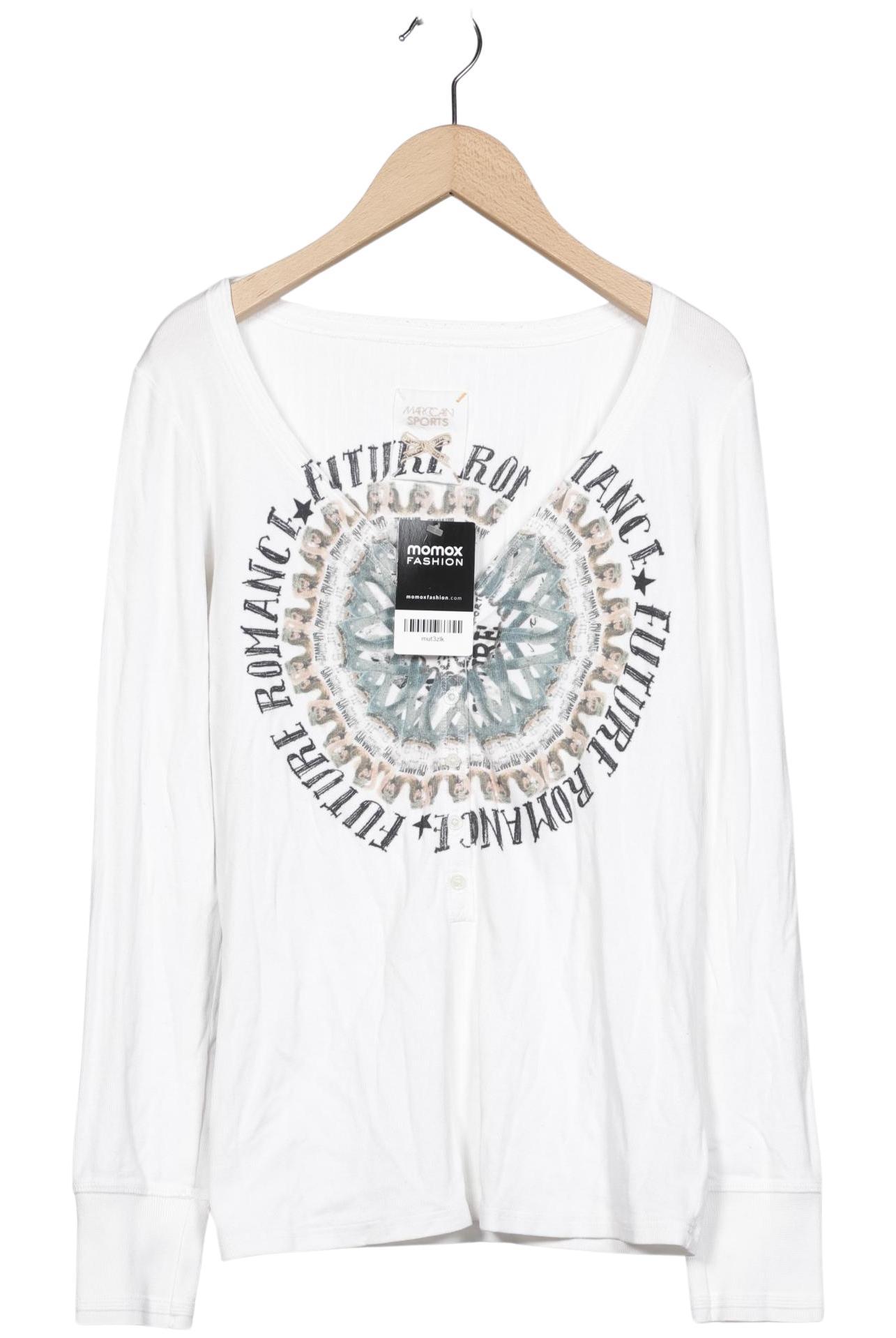 

Marc Cain Sports Damen Langarmshirt, weiß, Gr. 40