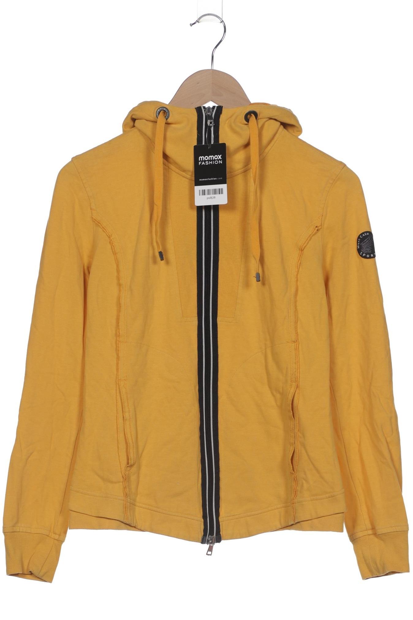 

Marc Cain Sports Damen Kapuzenpullover, gelb, Gr. 38