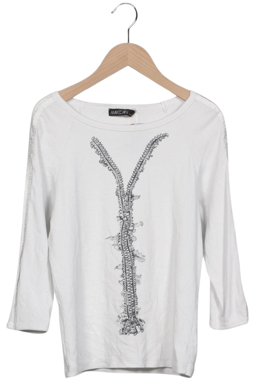 

Marc Cain Sports Damen Langarmshirt, weiß, Gr. 40