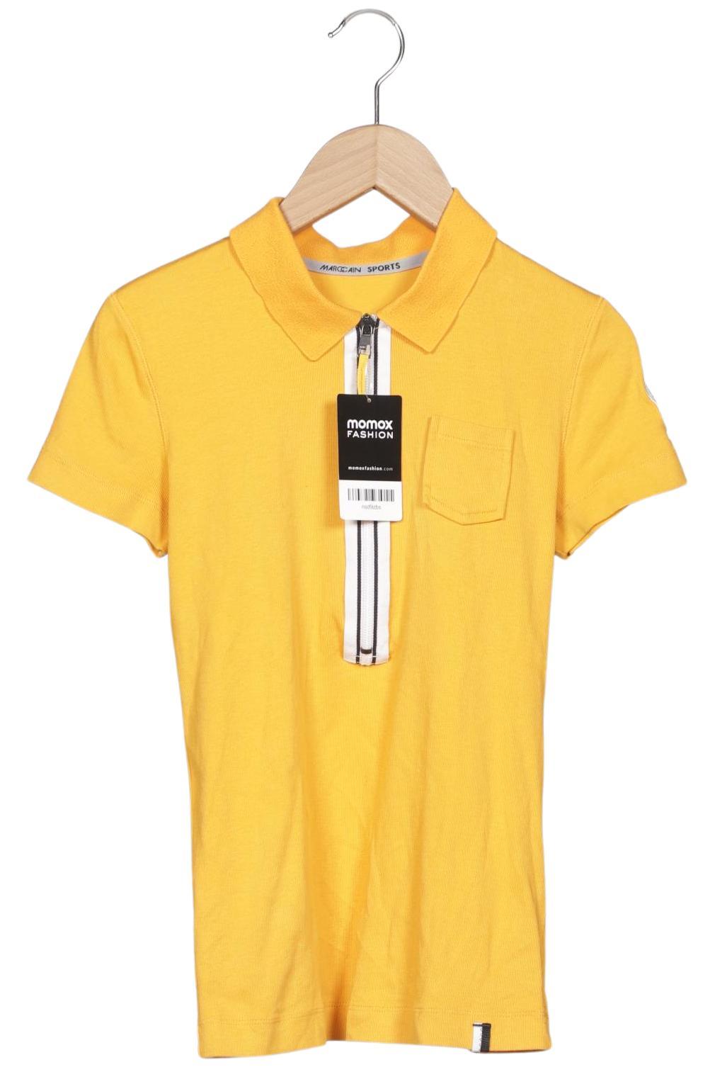 

Marc Cain Sports Damen Poloshirt, gelb, Gr. 36