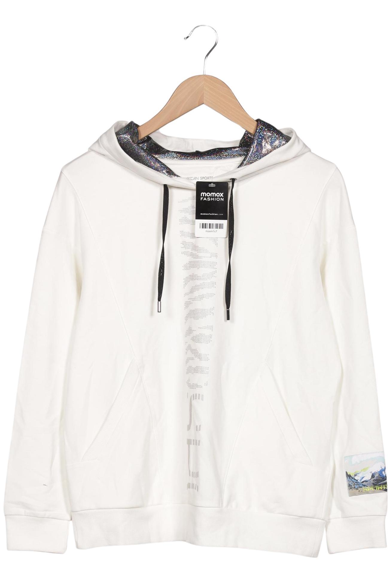

Marc Cain Sports Damen Kapuzenpullover, weiß, Gr. 38
