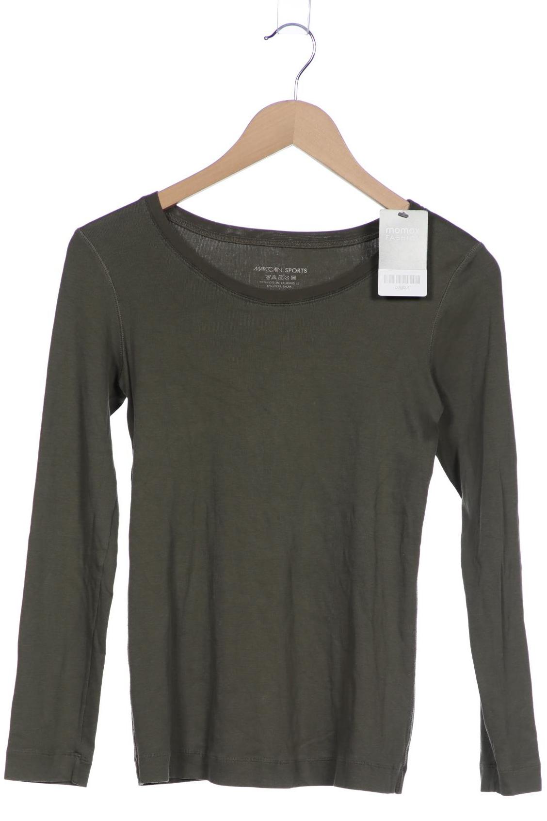 

Marc Cain Sports Damen Langarmshirt, grün, Gr. 34