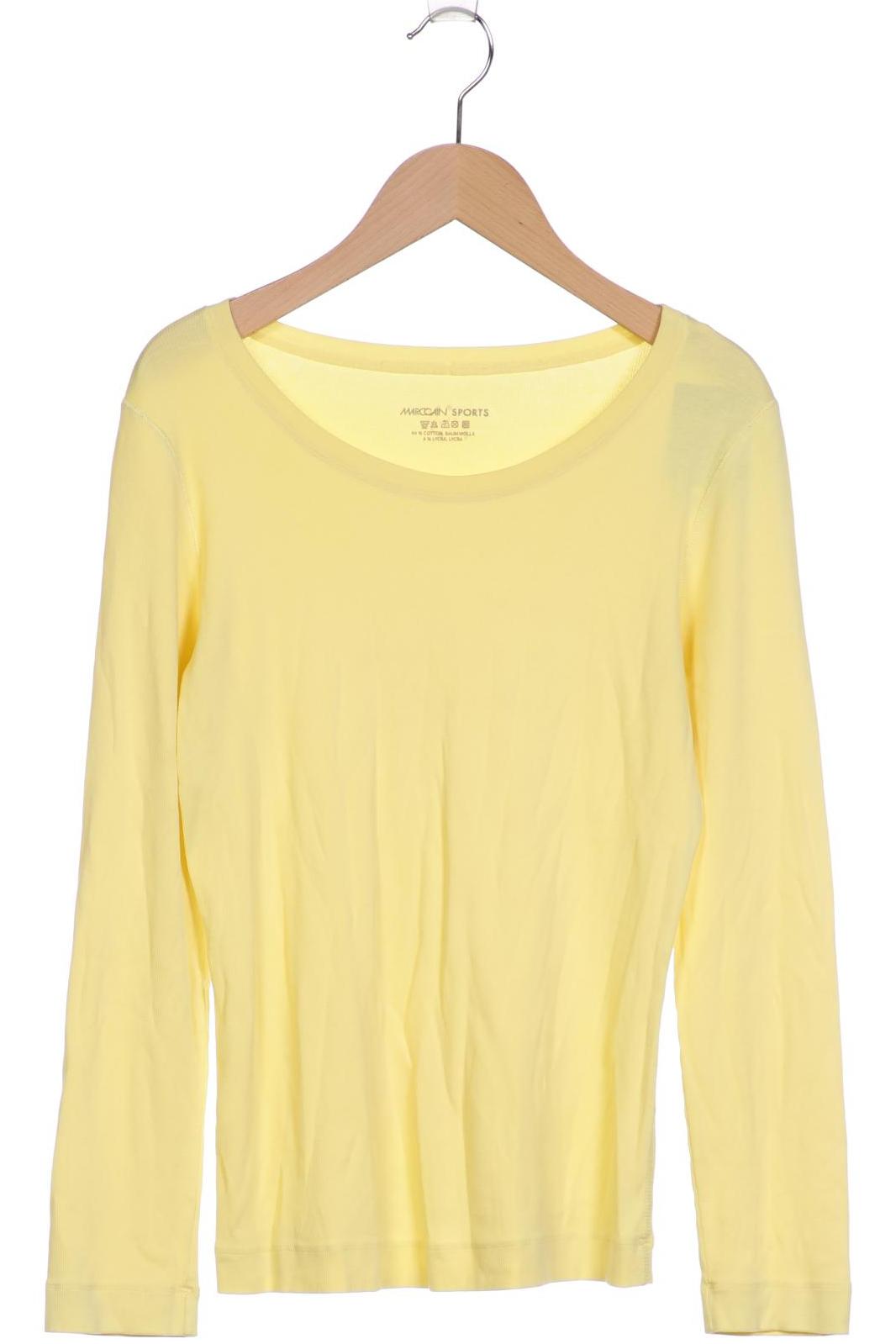 

Marc Cain Sports Damen Langarmshirt, gelb, Gr. 38