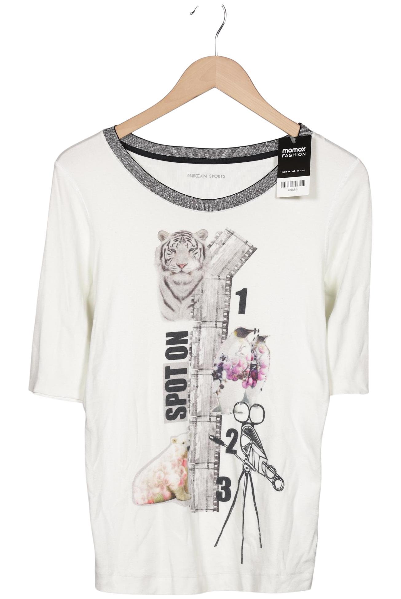 

Marc Cain Sports Damen Langarmshirt, cremeweiß, Gr. 38