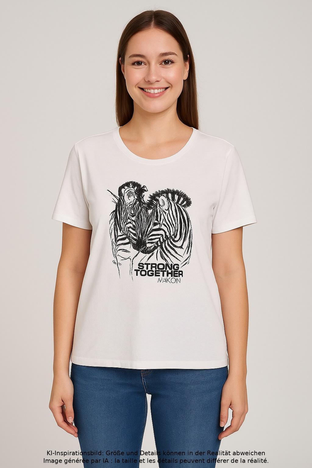 

Marc Cain Sports Damen T-Shirt, weiß, Gr. 36