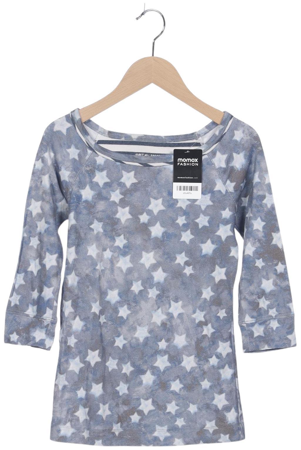 

Marc Cain Sports Damen T-Shirt, blau, Gr. 36