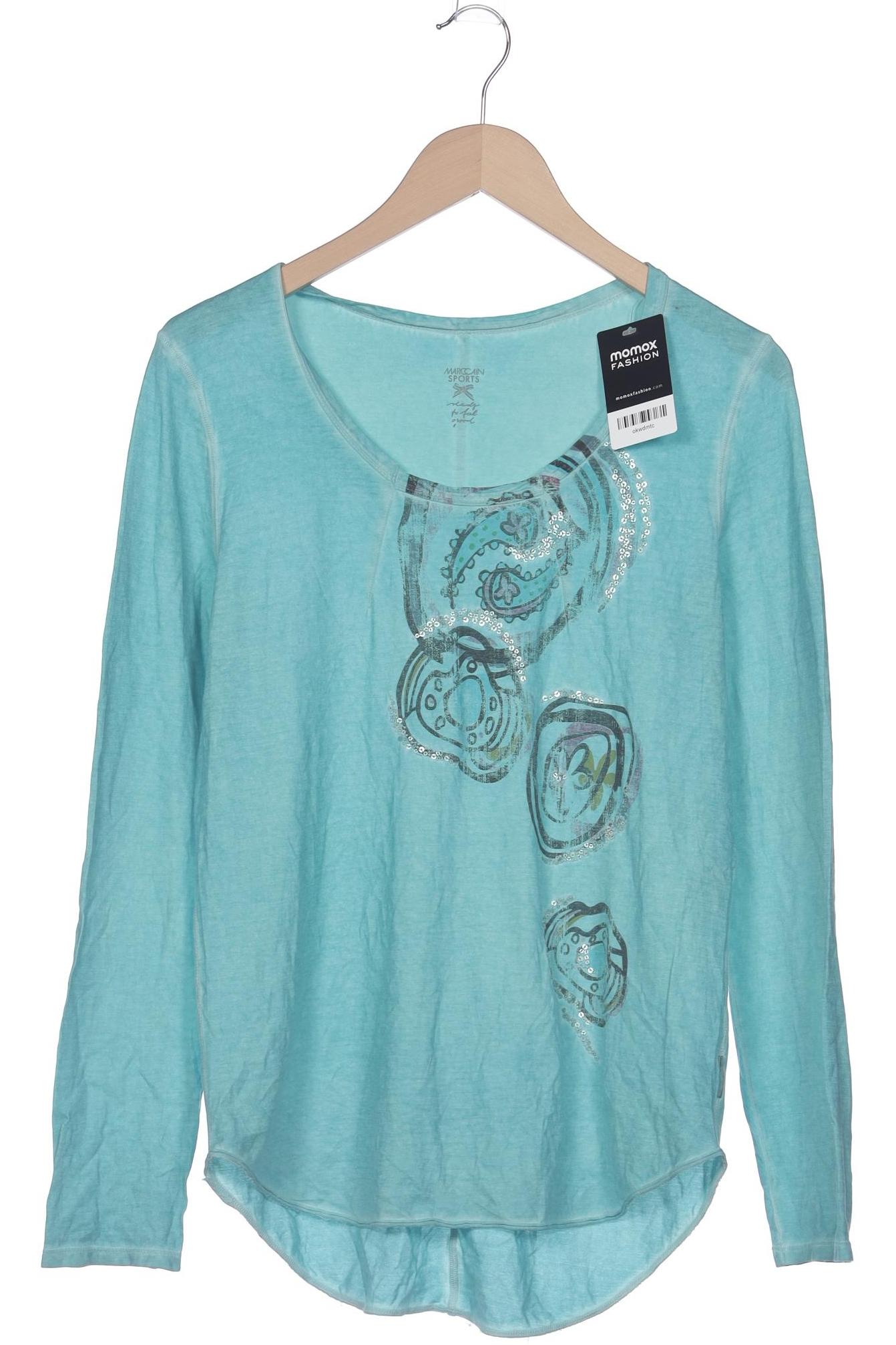Thumbnail - Marc Cain Sports Damen Langarmshirt, türkis, Gr. 38
