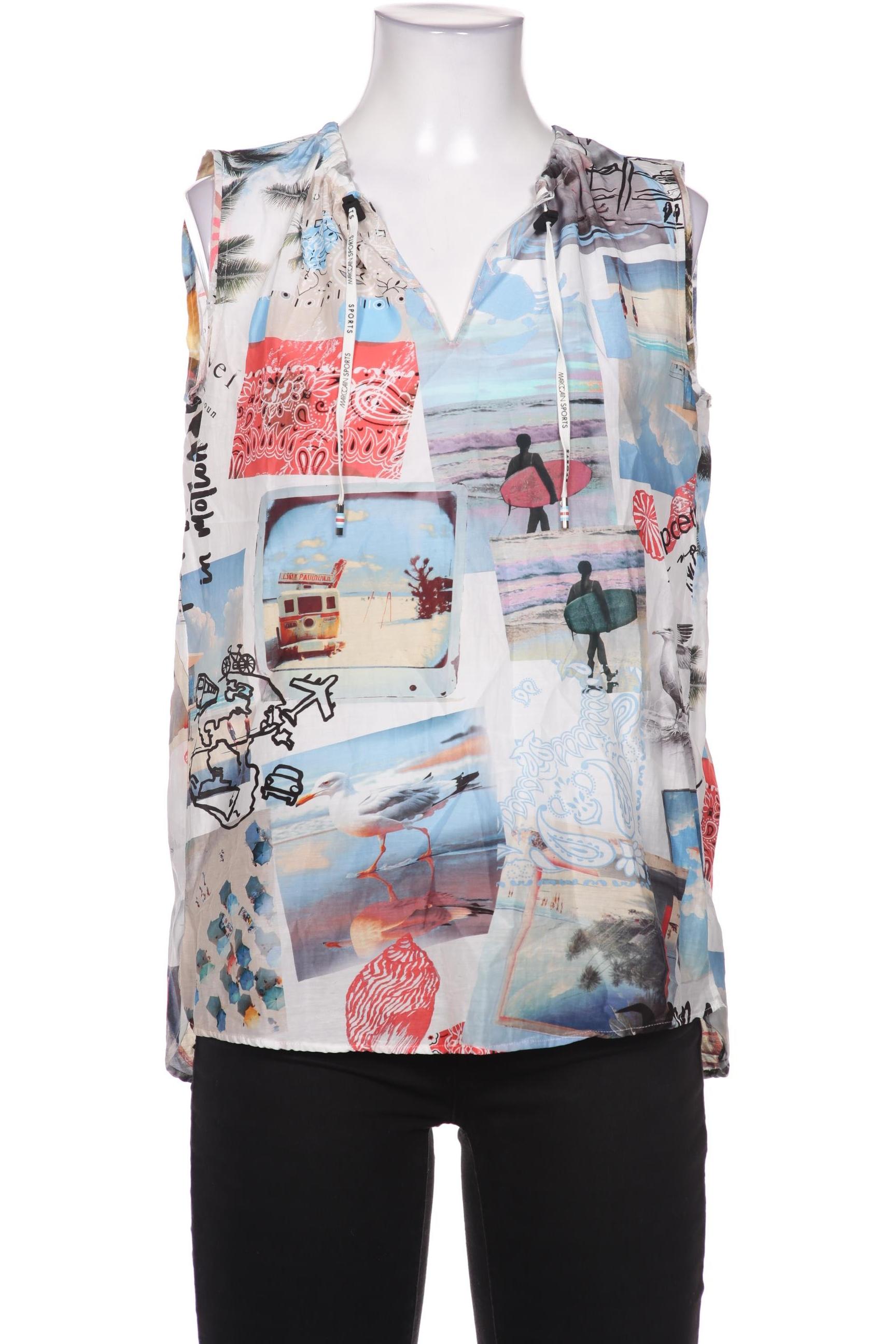 

Marc Cain Sports Damen Bluse, blau, Gr. 34