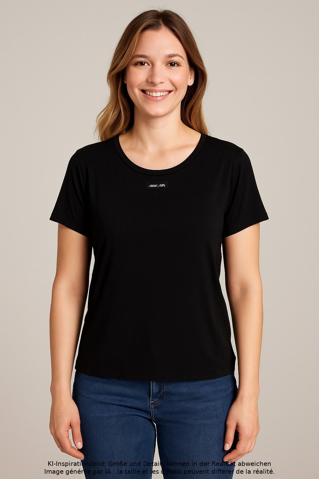 

Marc Cain Sports Damen T-Shirt, schwarz, Gr. 38