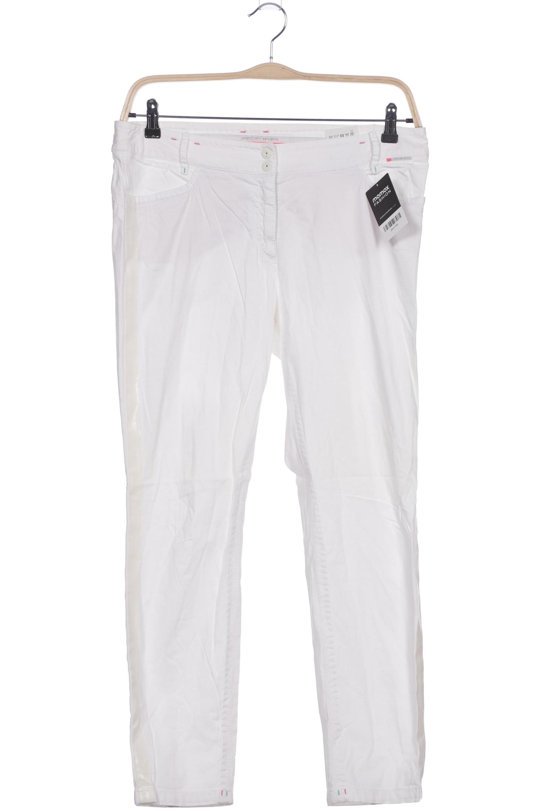 

Marc Cain Sports Damen Stoffhose, weiß, Gr. 42