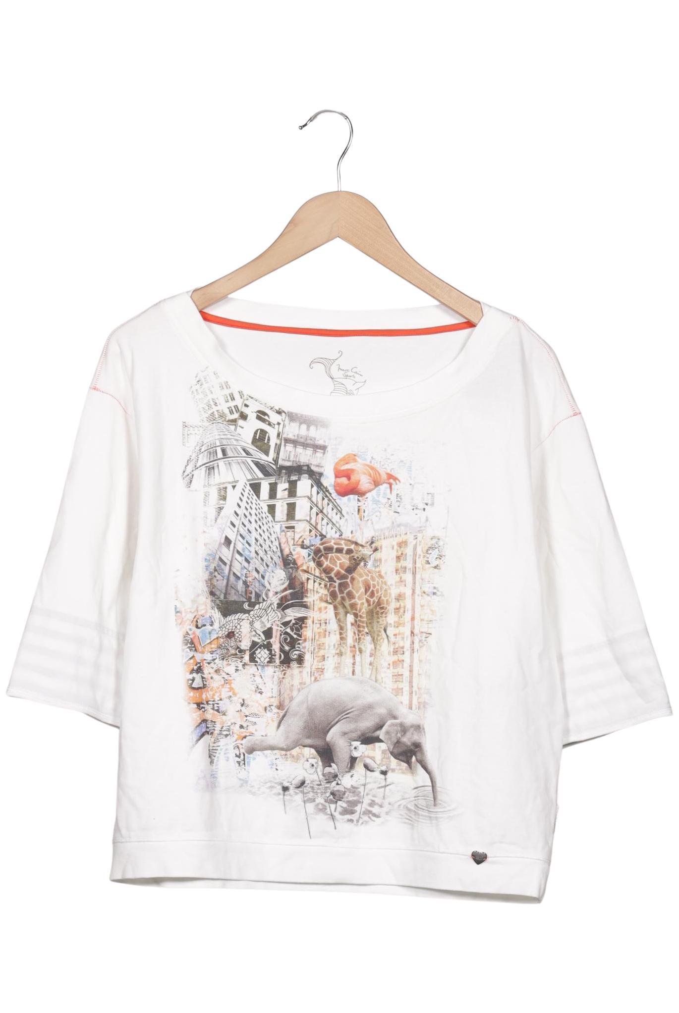 

Marc Cain Sports Damen Sweatshirt, weiß, Gr. 40