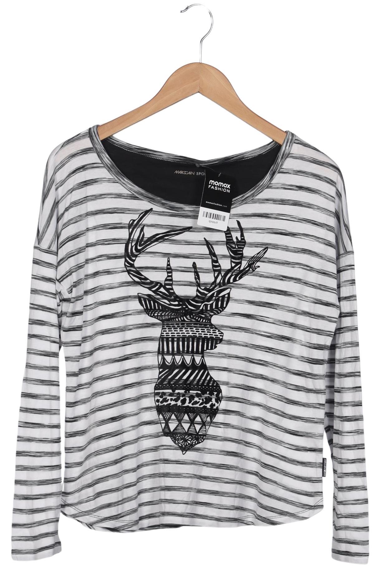 

Marc Cain Sports Damen Langarmshirt, weiß, Gr. 38
