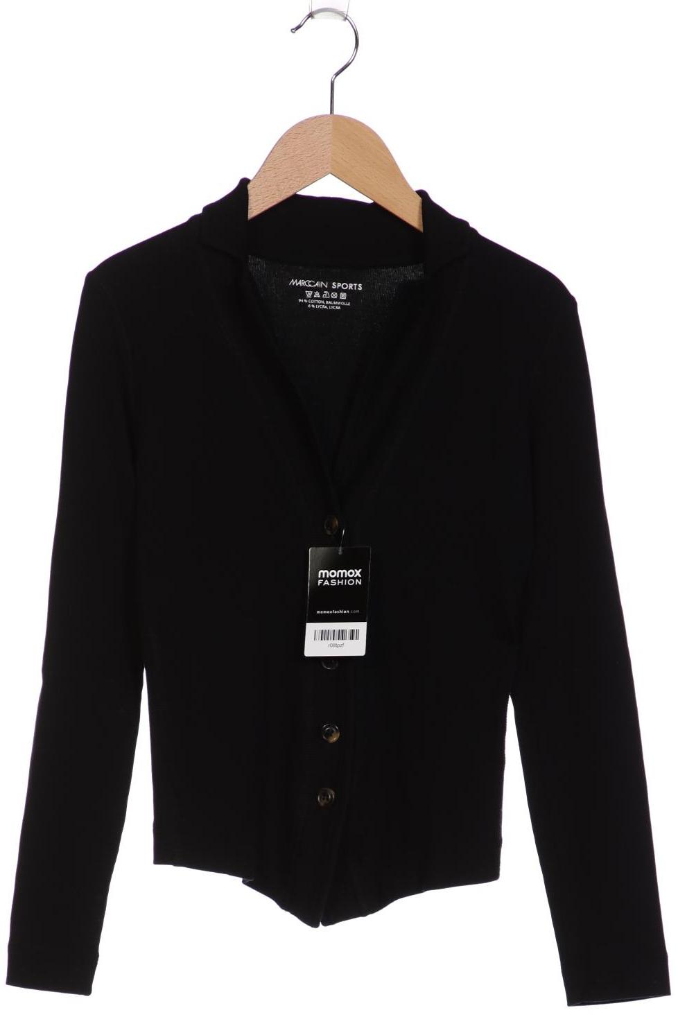 

Marc Cain Sports Damen Strickjacke, schwarz, Gr. 34
