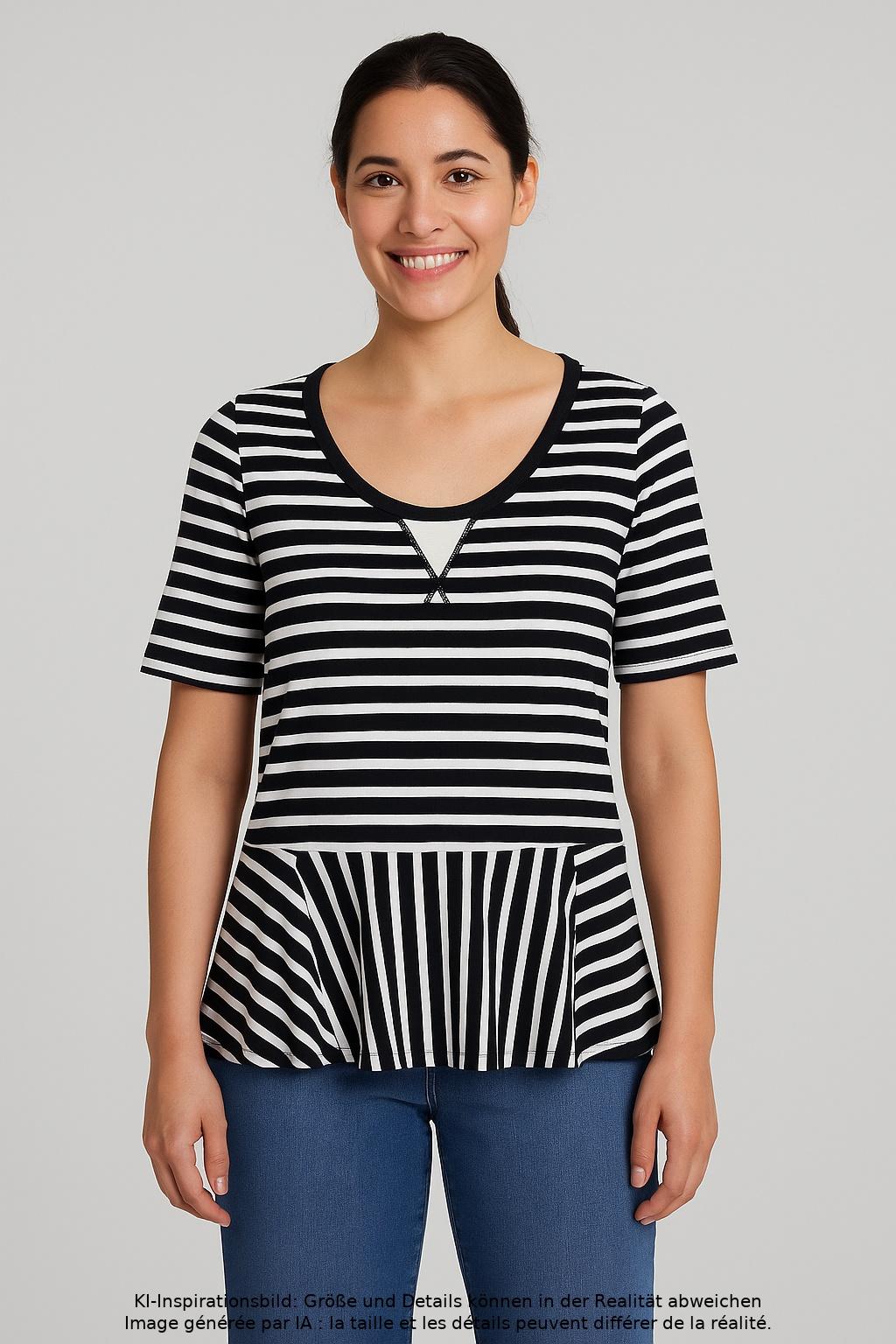 

Marc Cain Sports Damen T-Shirt, mehrfarbig, Gr. 40