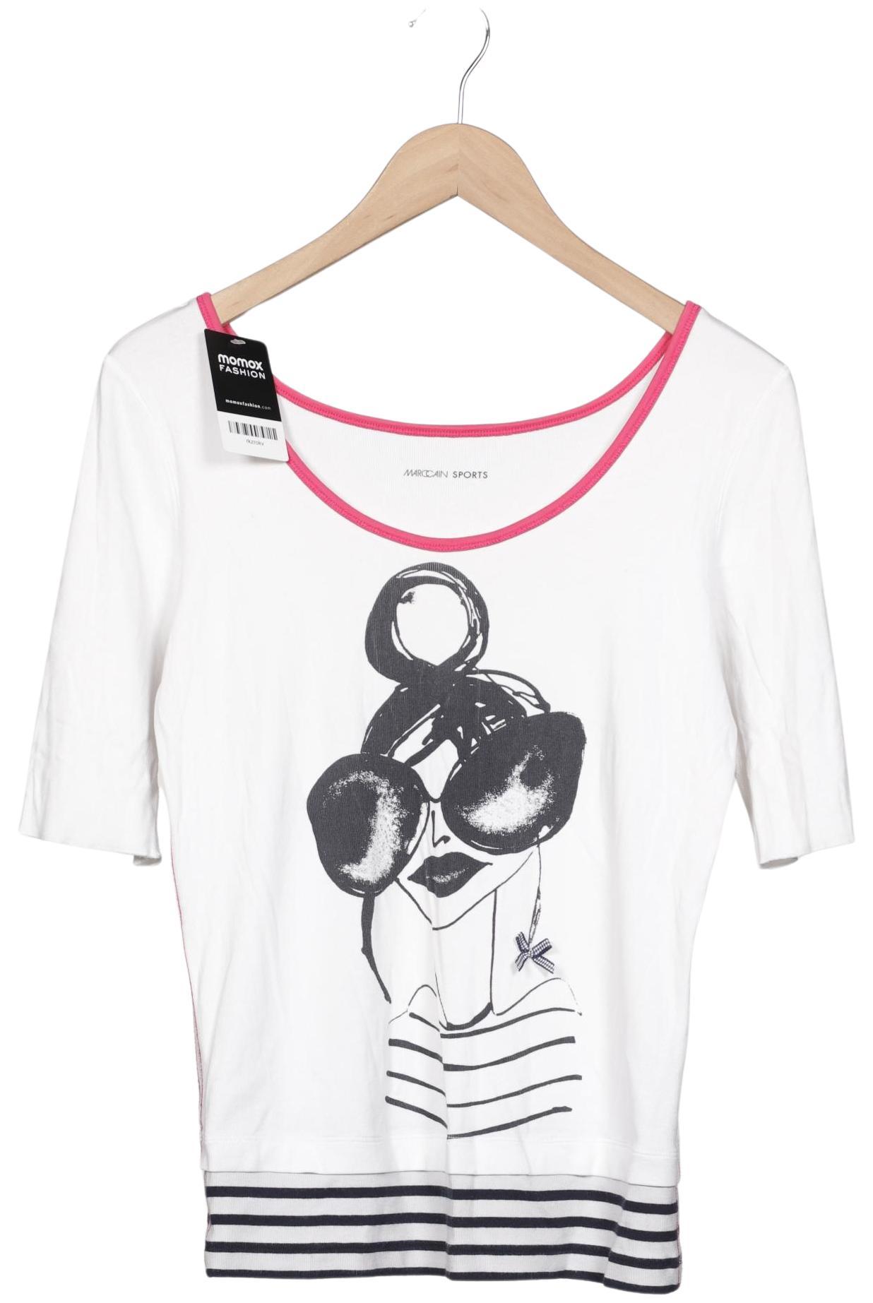 

Marc Cain Sports Damen T-Shirt, weiß, Gr. 42