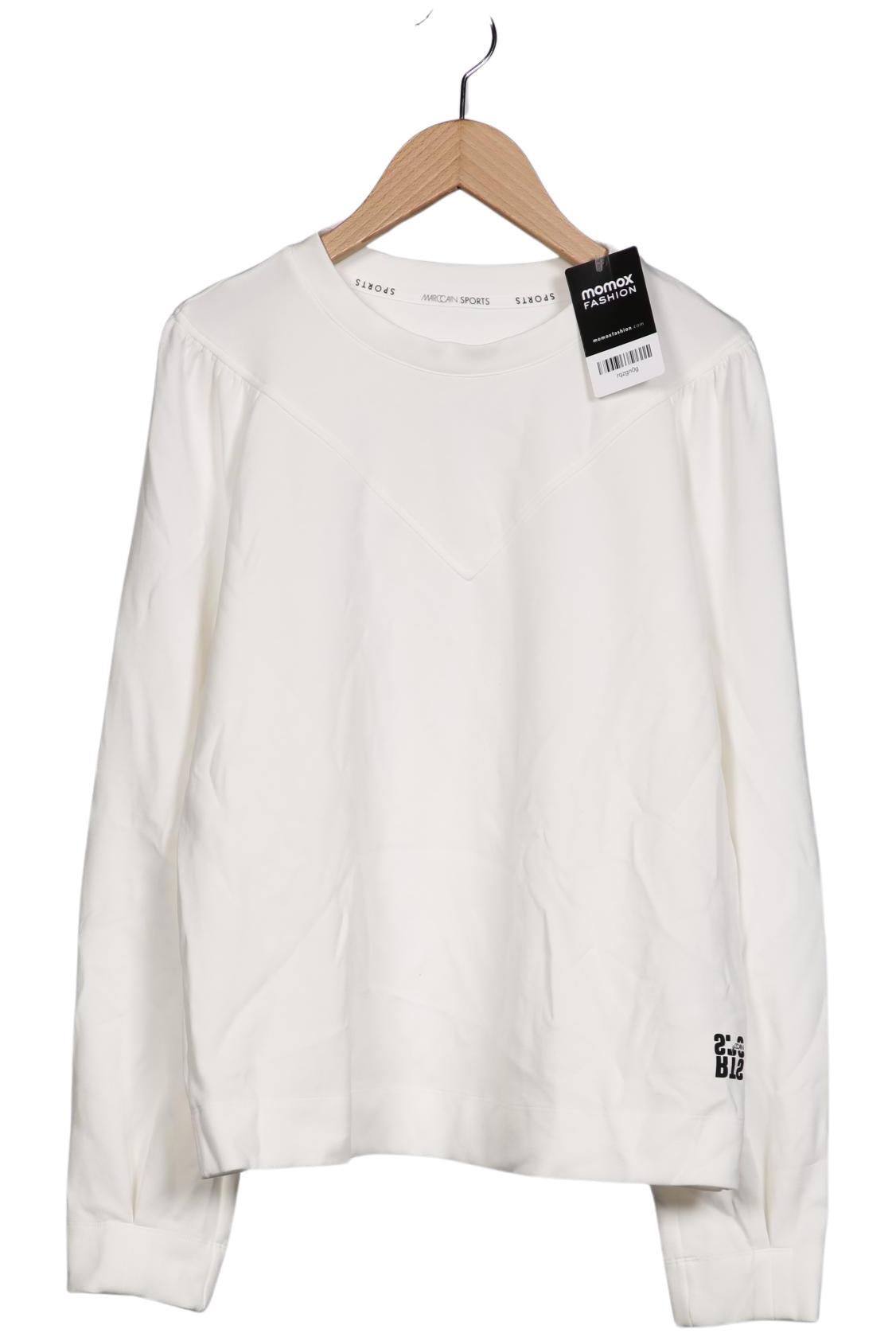 

Marc Cain Sports Damen Sweatshirt, weiß, Gr. 38