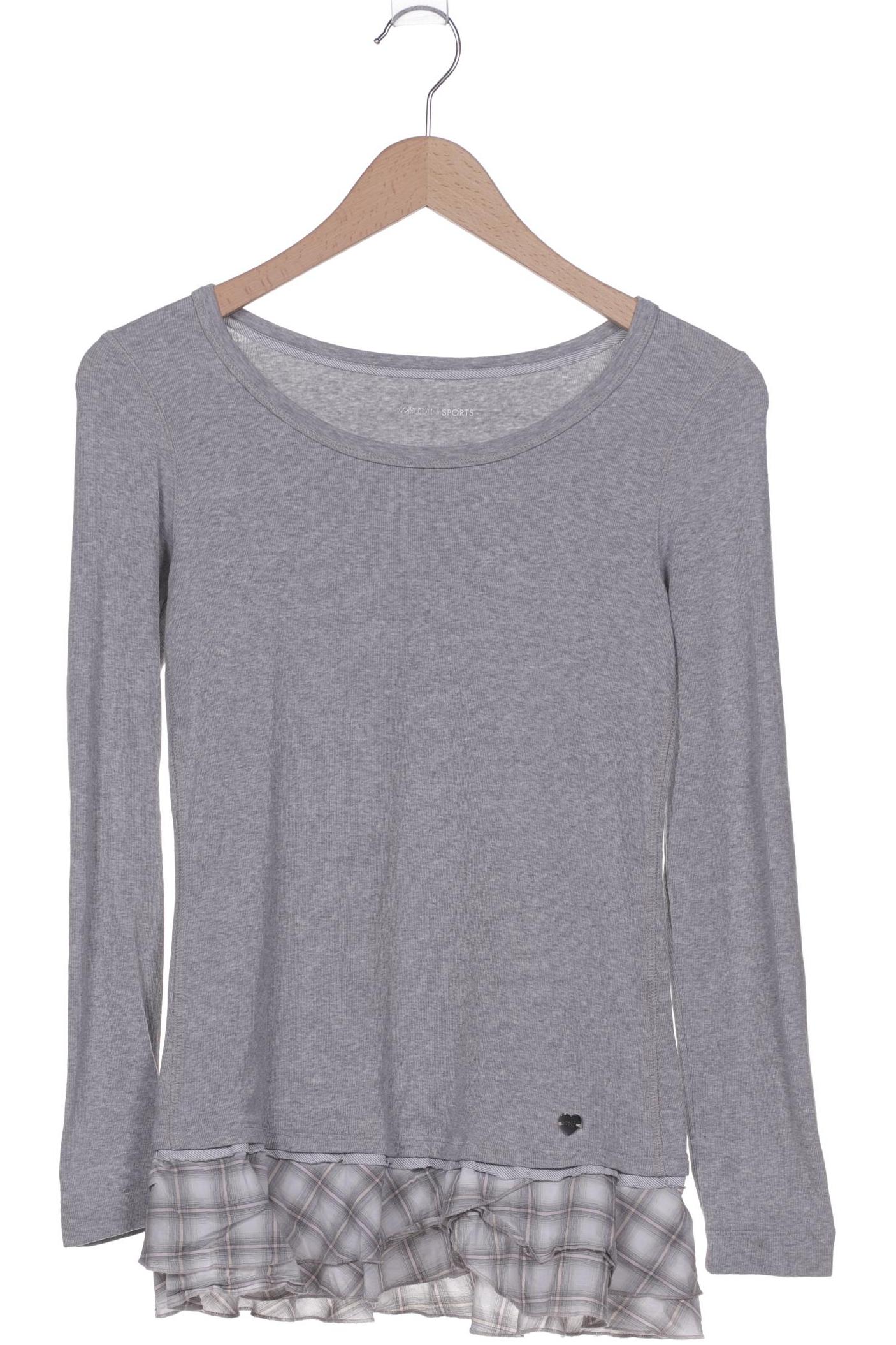 

Marc Cain Sports Damen Langarmshirt, grau, Gr. 36