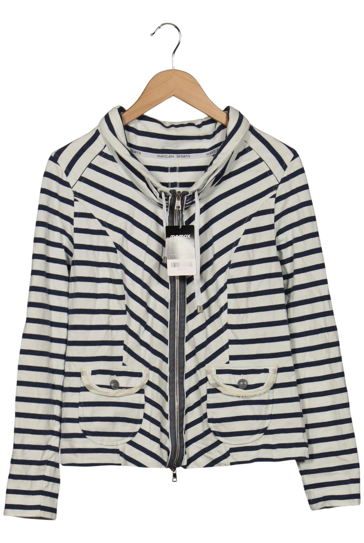 

Marc Cain Sports Damen Sweatshirt, weiß, Gr. 40