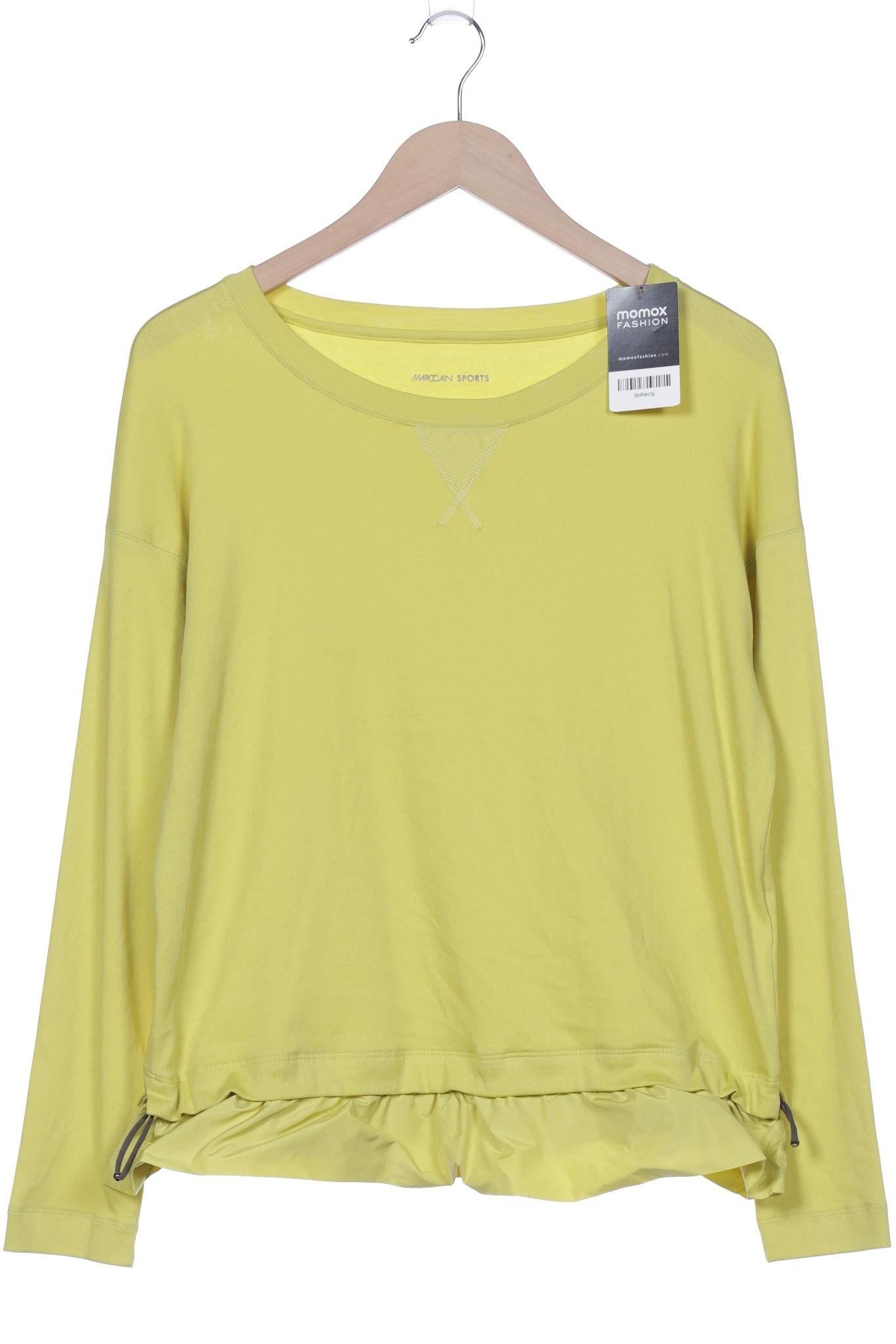 

Marc Cain Sports Damen Langarmshirt, gelb, Gr. 40