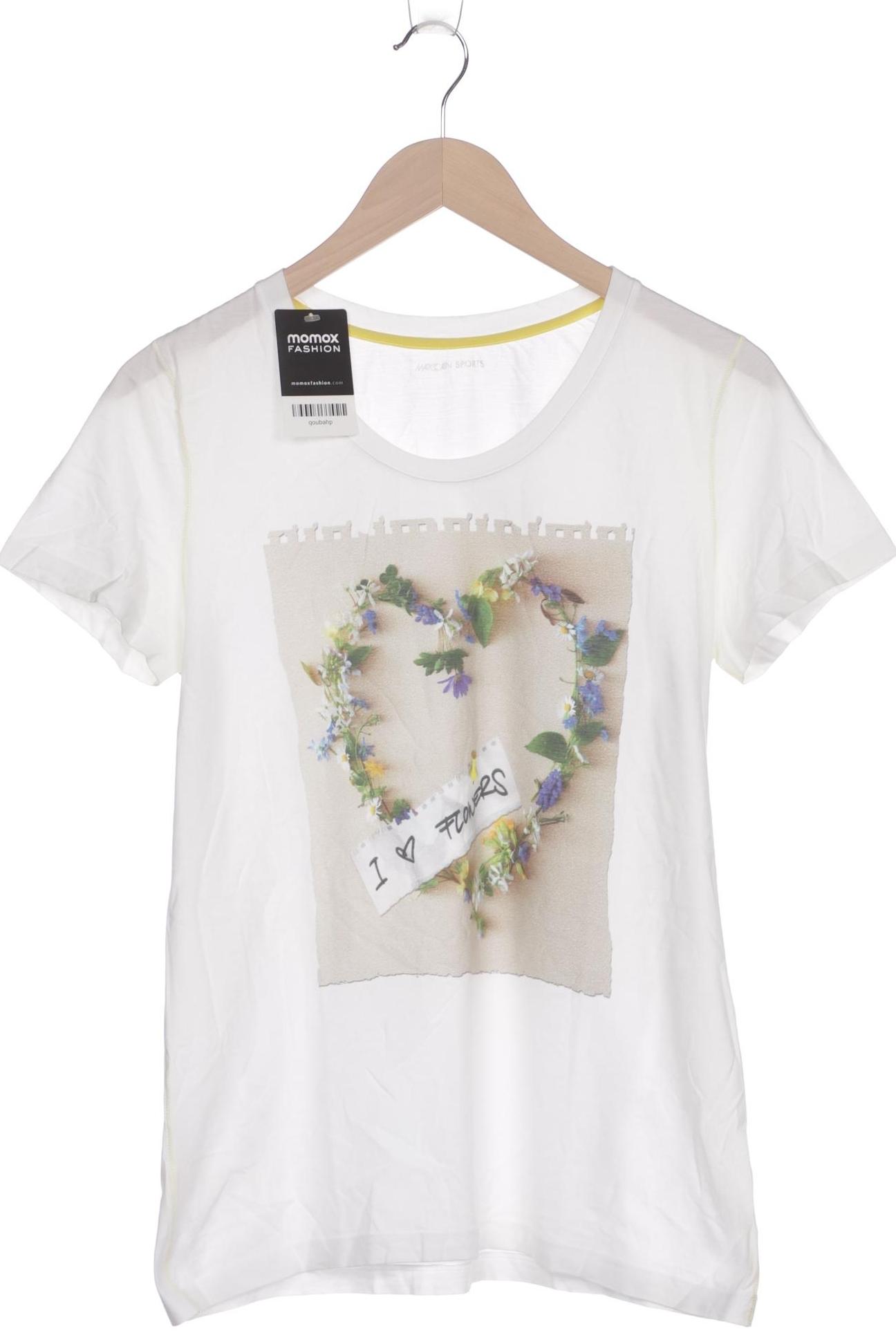 

Marc Cain Sports Damen T-Shirt, weiß, Gr. 38