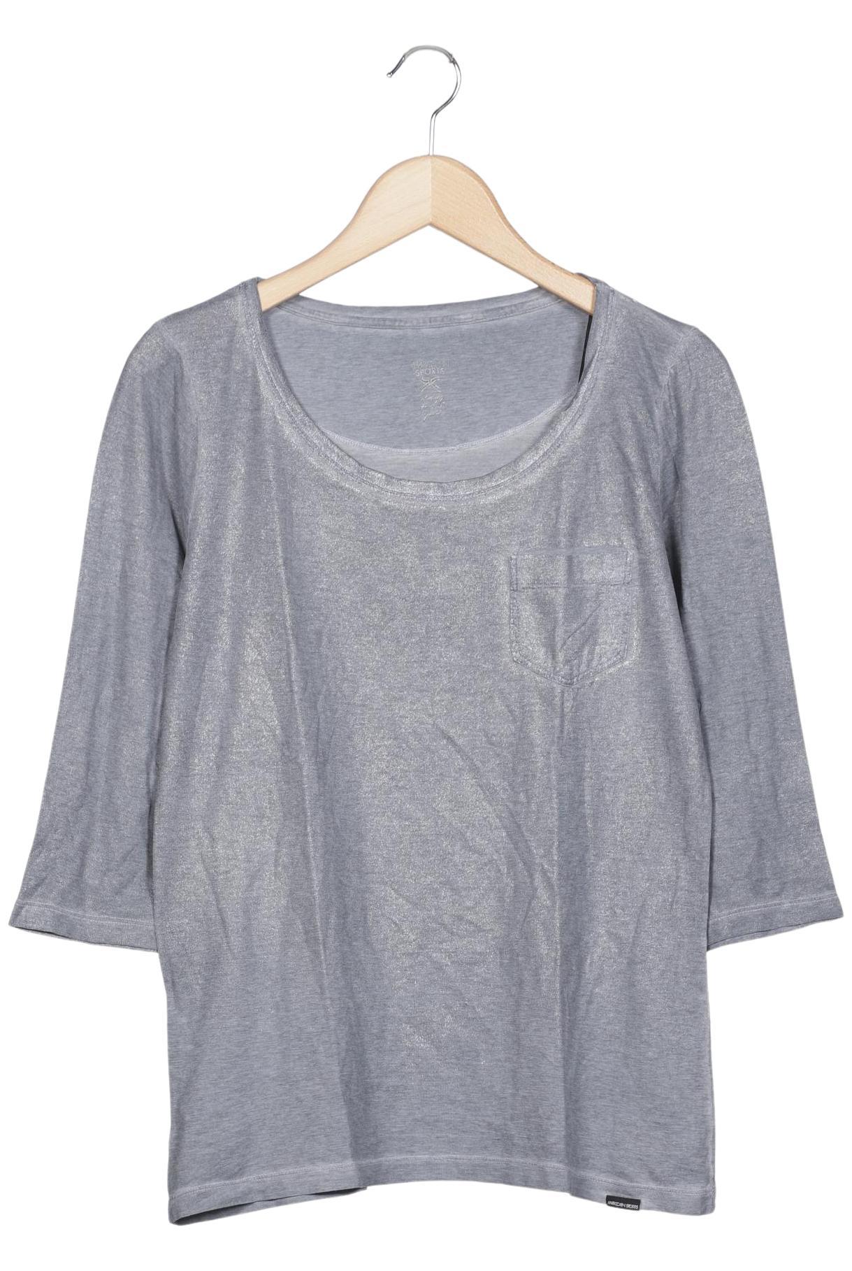 

Marc Cain Sports Damen Langarmshirt, grau, Gr. 38