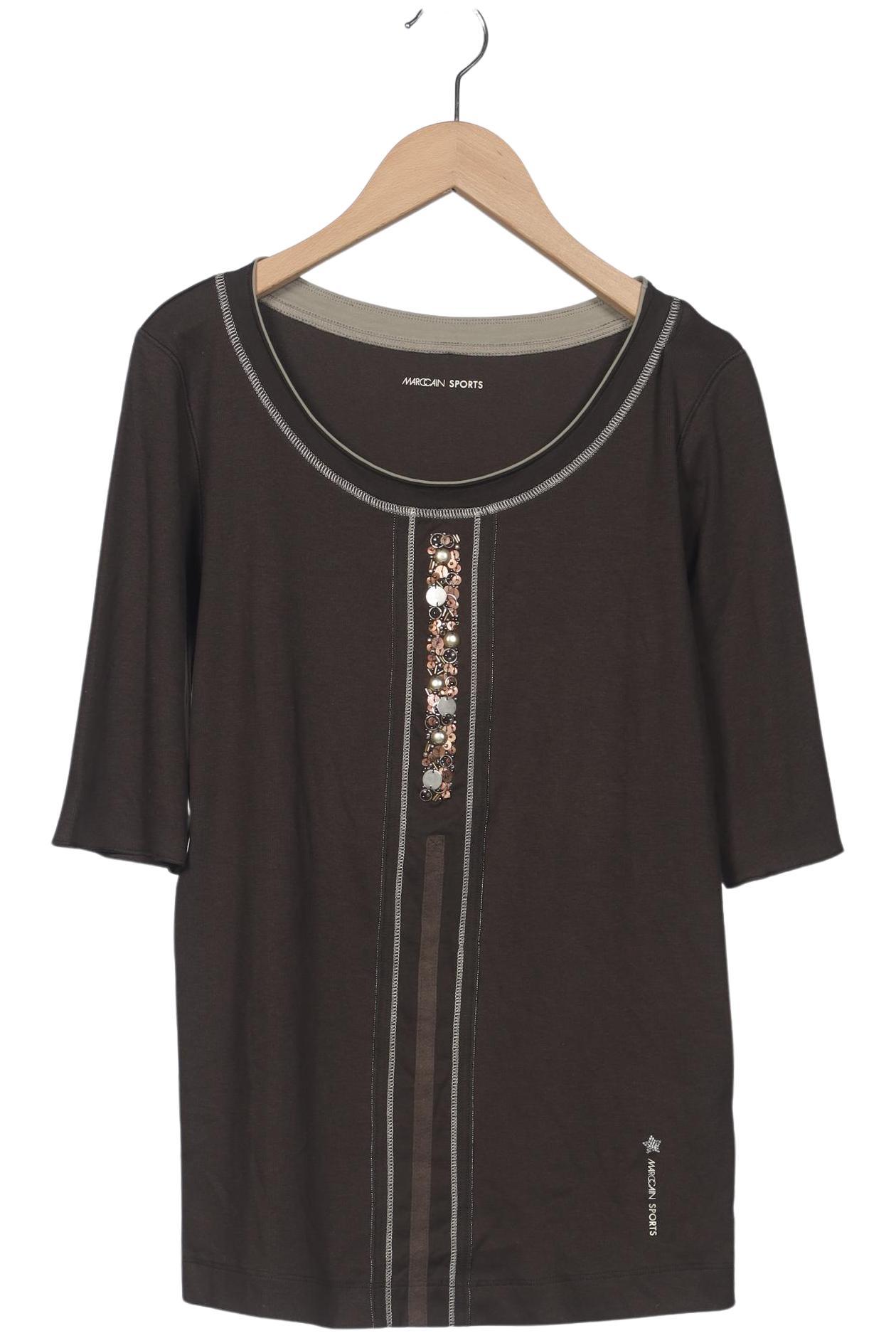 

Marc Cain Sports Damen T-Shirt, braun, Gr. 42