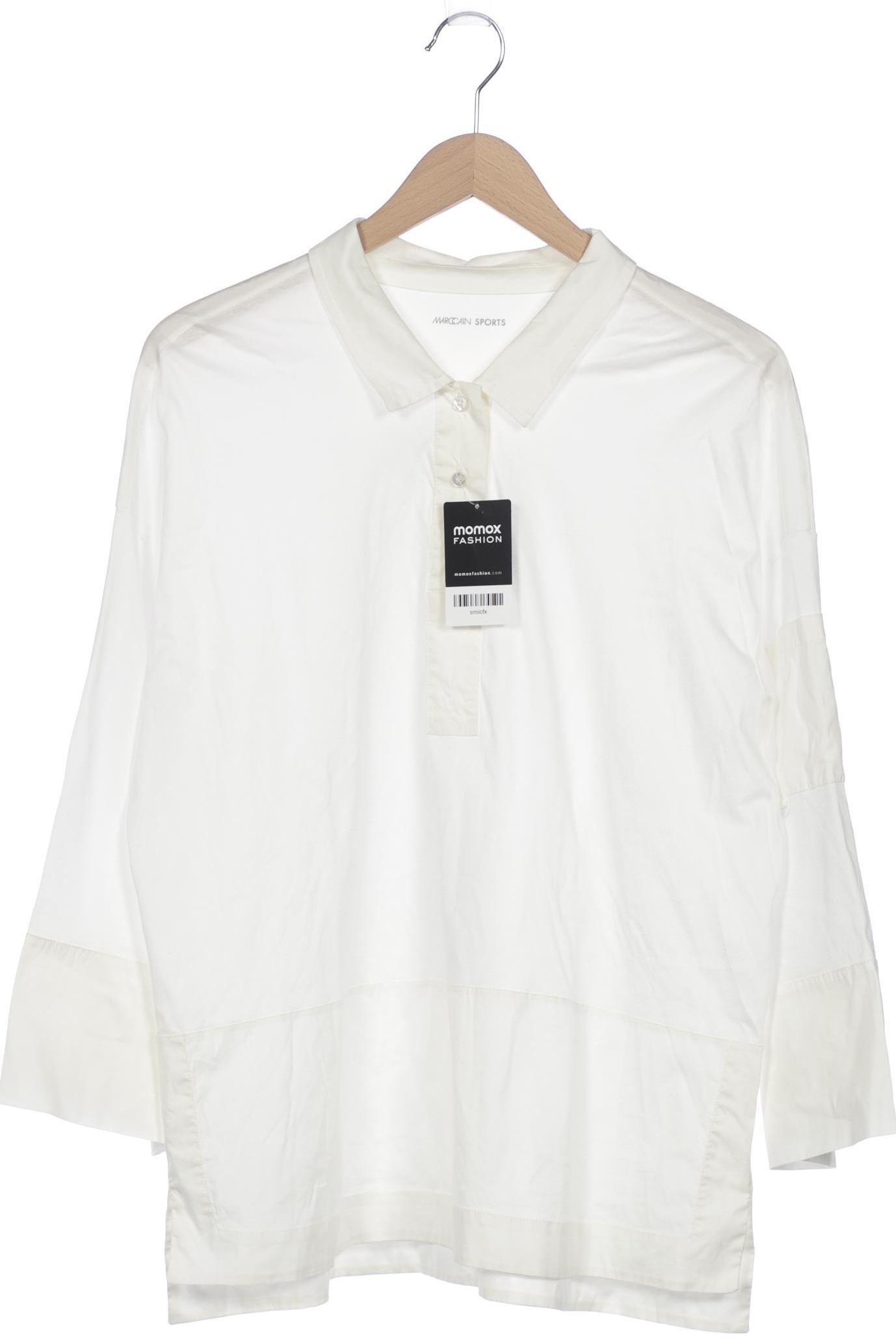 

Marc Cain Sports Damen Poloshirt, cremeweiß, Gr. 46