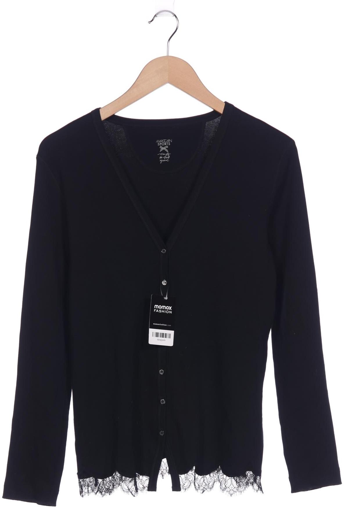 

Marc Cain Sports Damen Strickjacke, schwarz, Gr. 38
