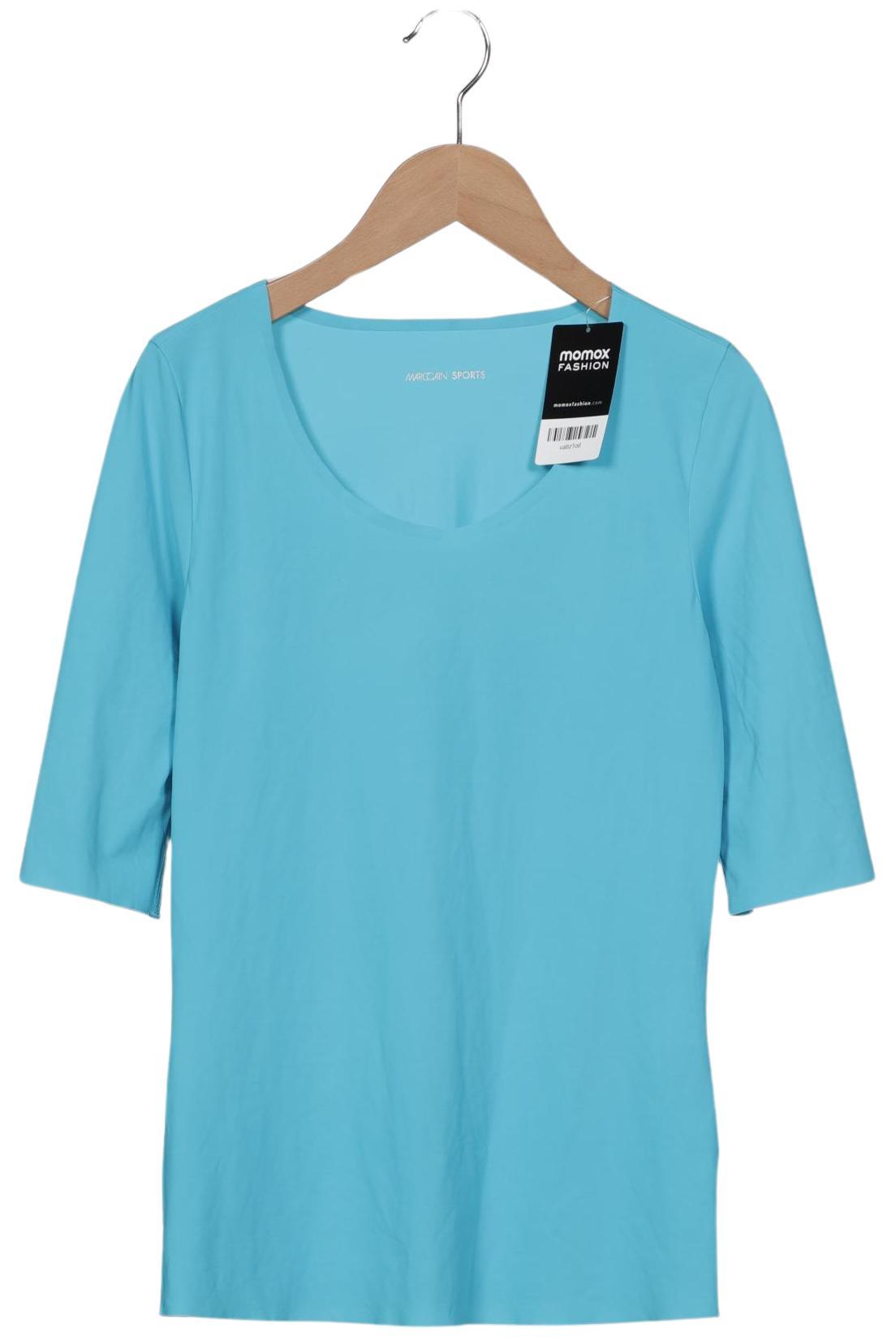 

Marc Cain Sports Damen Langarmshirt, hellblau, Gr. 34