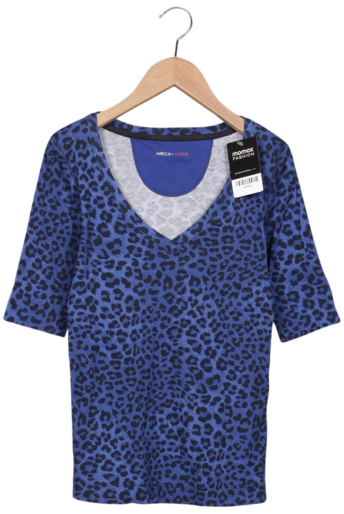 

Marc Cain Sports Damen T-Shirt, blau, Gr. 38