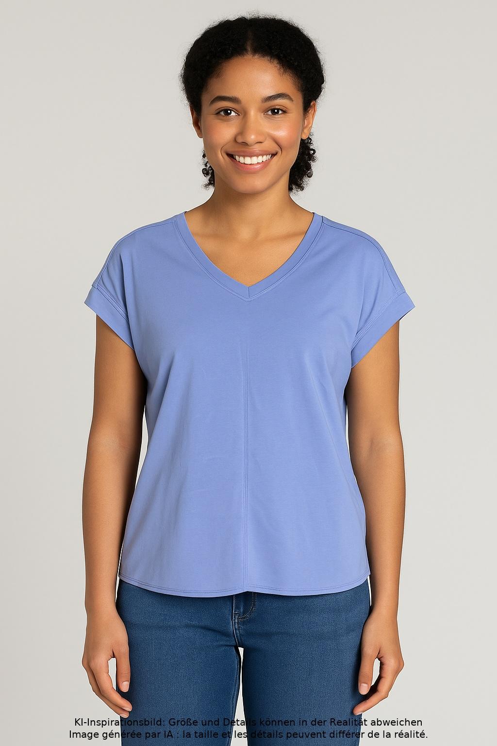 

Marc Cain Sports Damen T-Shirt, hellblau, Gr. 36