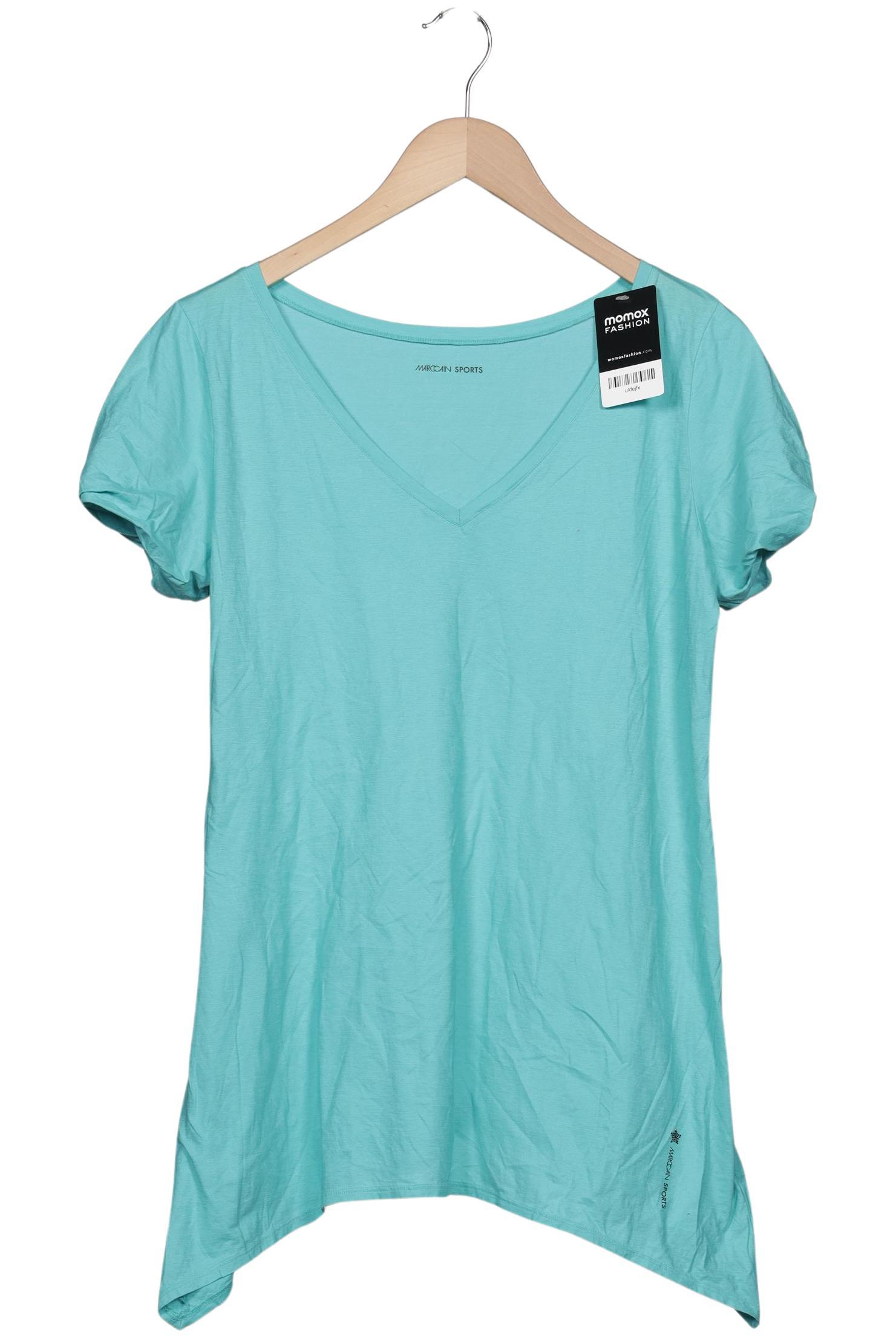 

Marc Cain Sports Damen T-Shirt, blau, Gr. 36