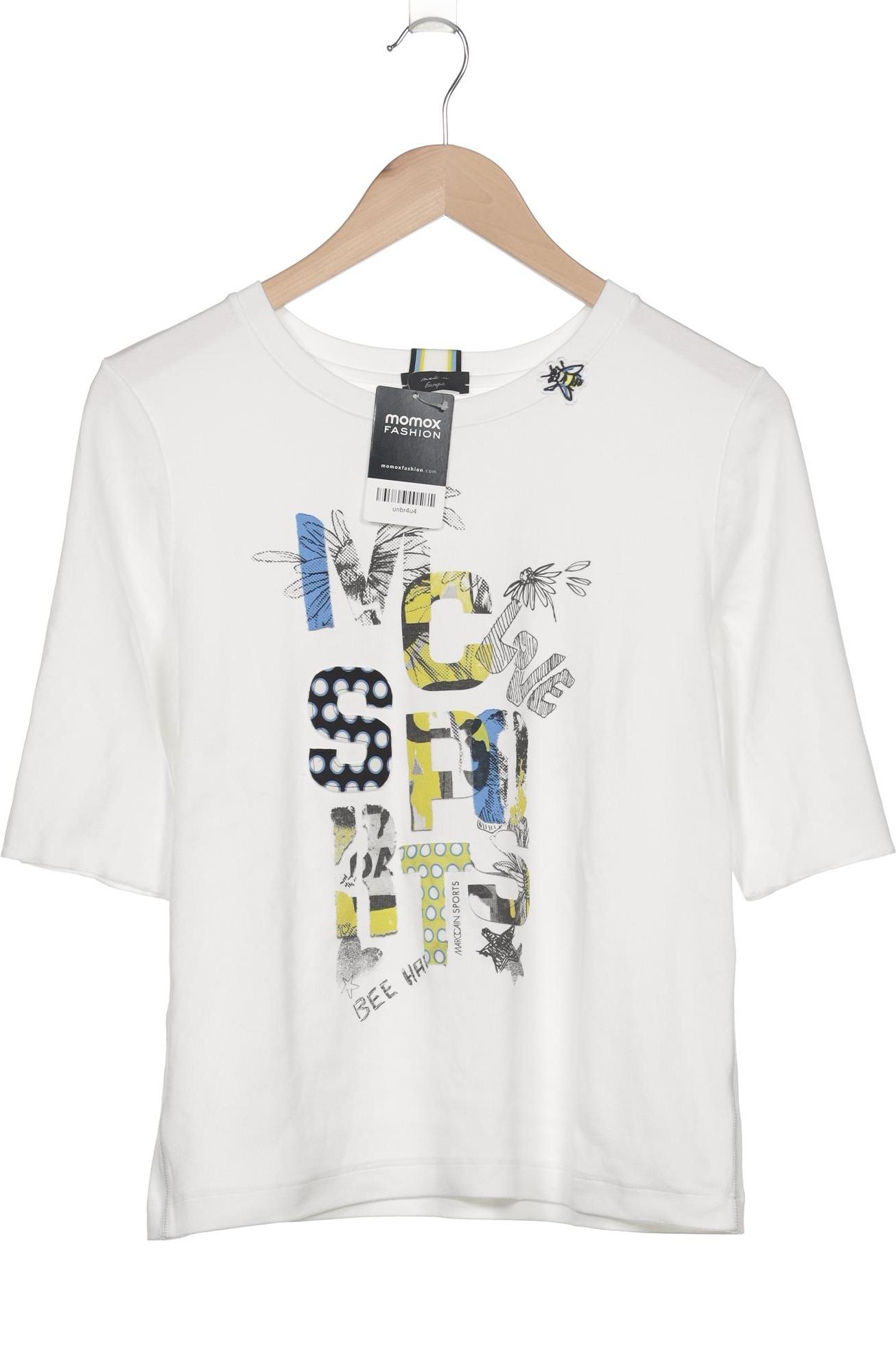 

Marc Cain Sports Damen T-Shirt, weiß, Gr. 42