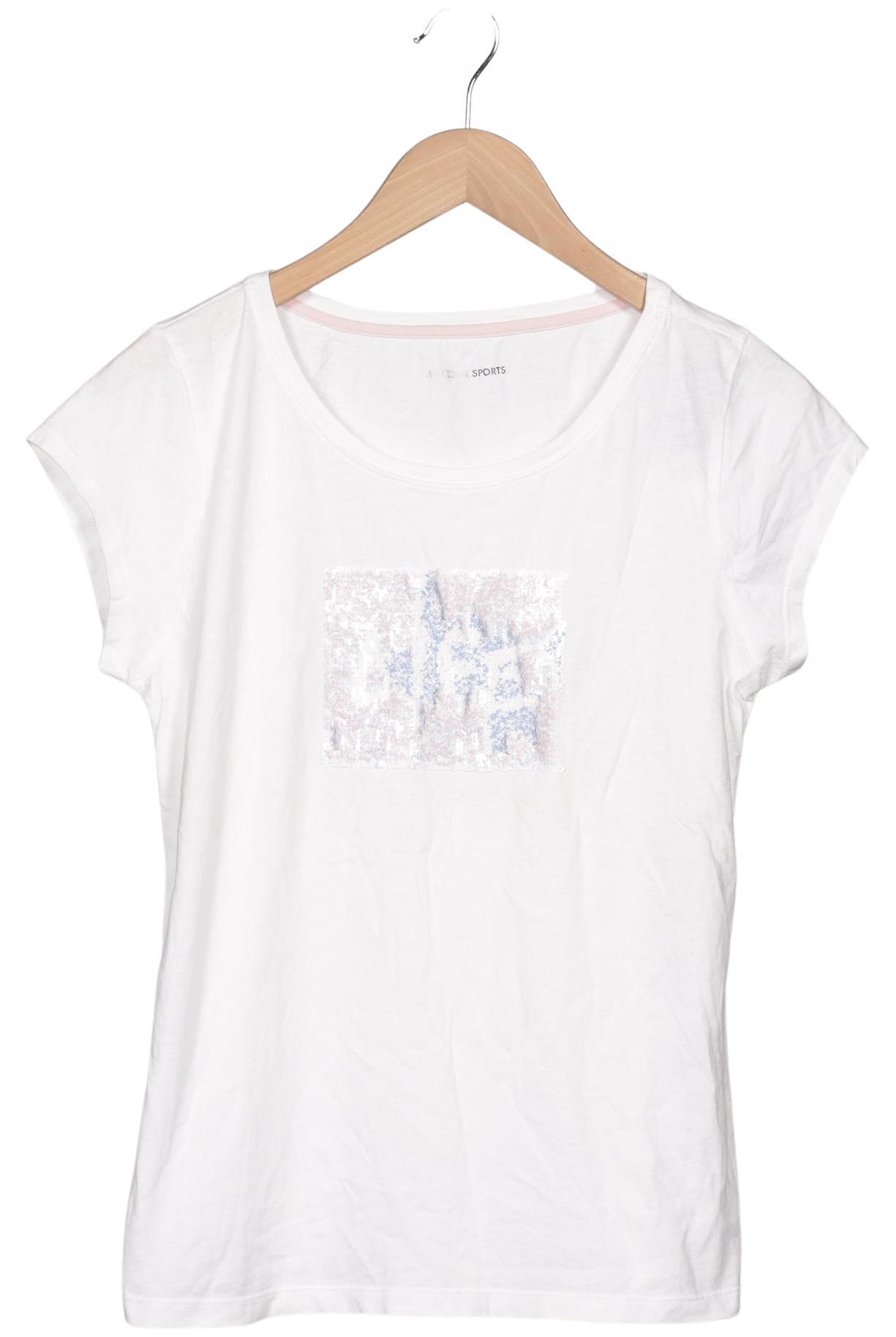 

Marc Cain Sports Damen T-Shirt, weiß, Gr. 36