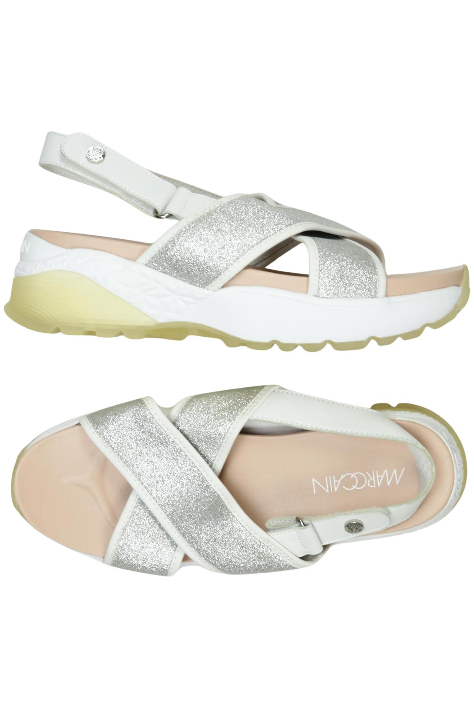 

Marc Cain Sports Damen Sandale, silber, Gr. 39