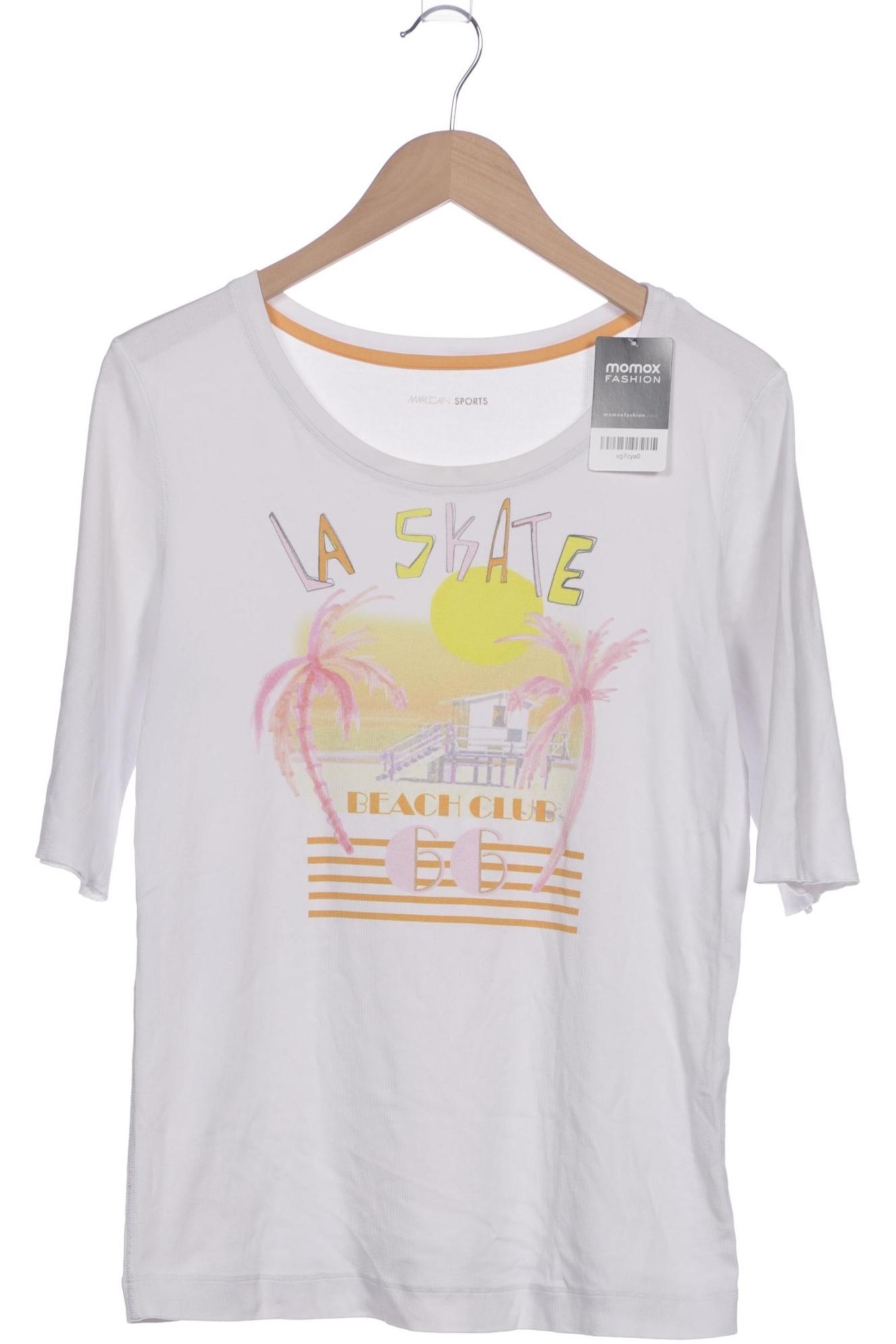 

Marc Cain Sports Damen T-Shirt, weiß, Gr. 42