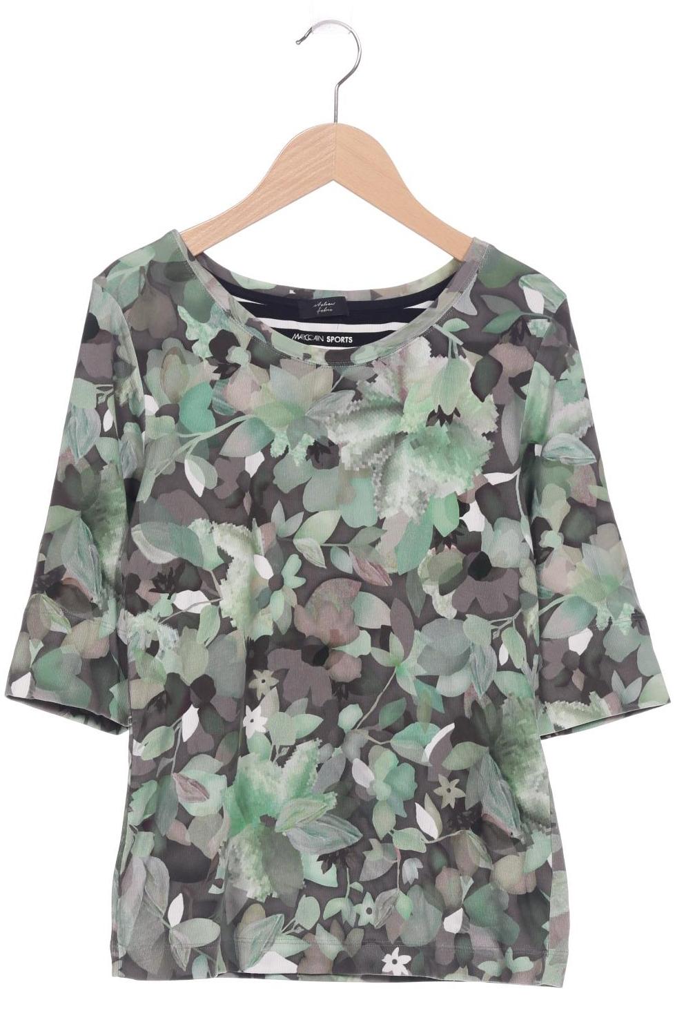 

Marc Cain Sports Damen Langarmshirt, grün, Gr. 40