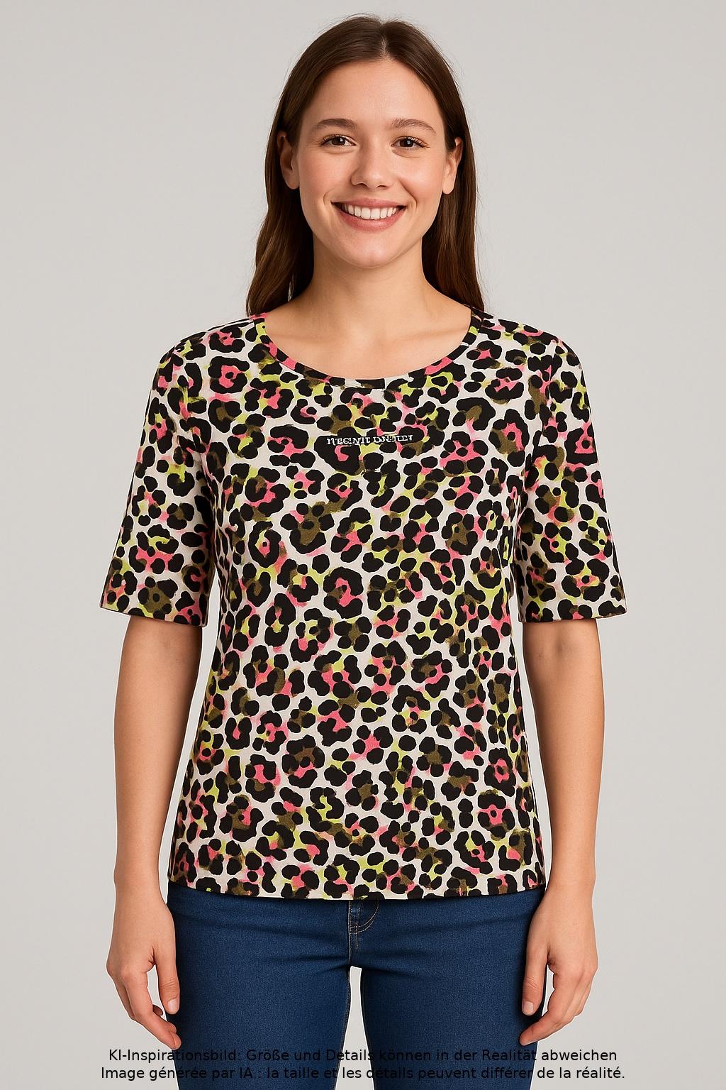 

Marc Cain Sports Damen T-Shirt, neon, Gr. 38