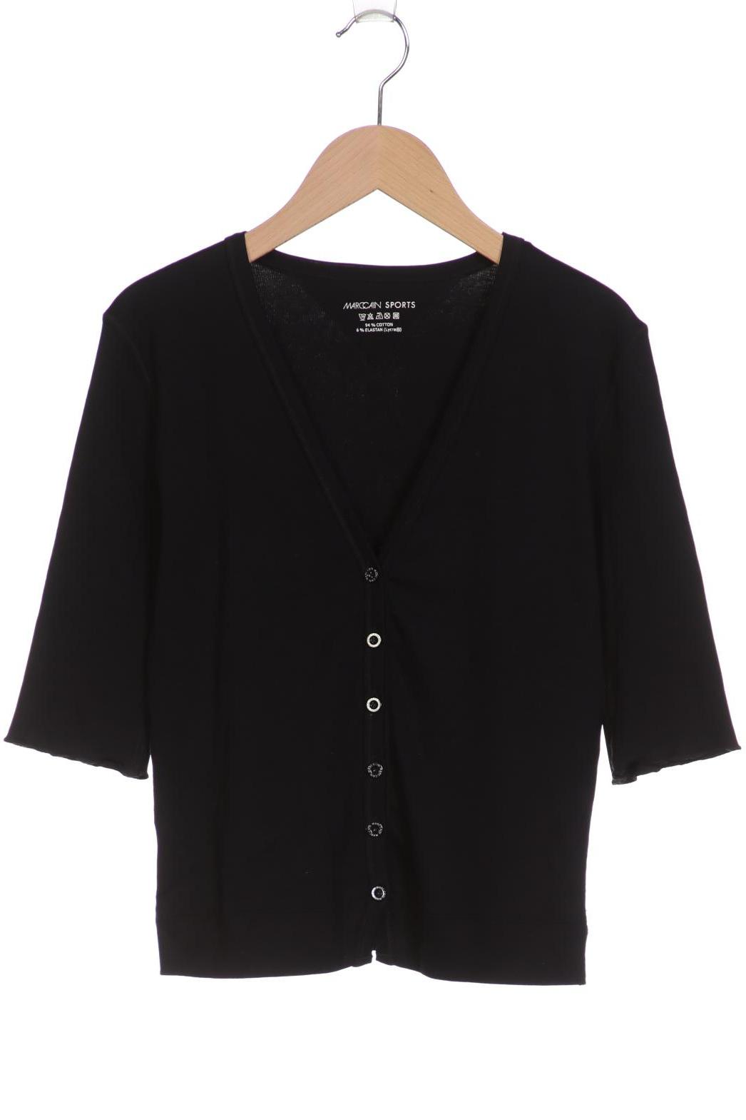 

Marc Cain Sports Damen Strickjacke, schwarz, Gr. 38