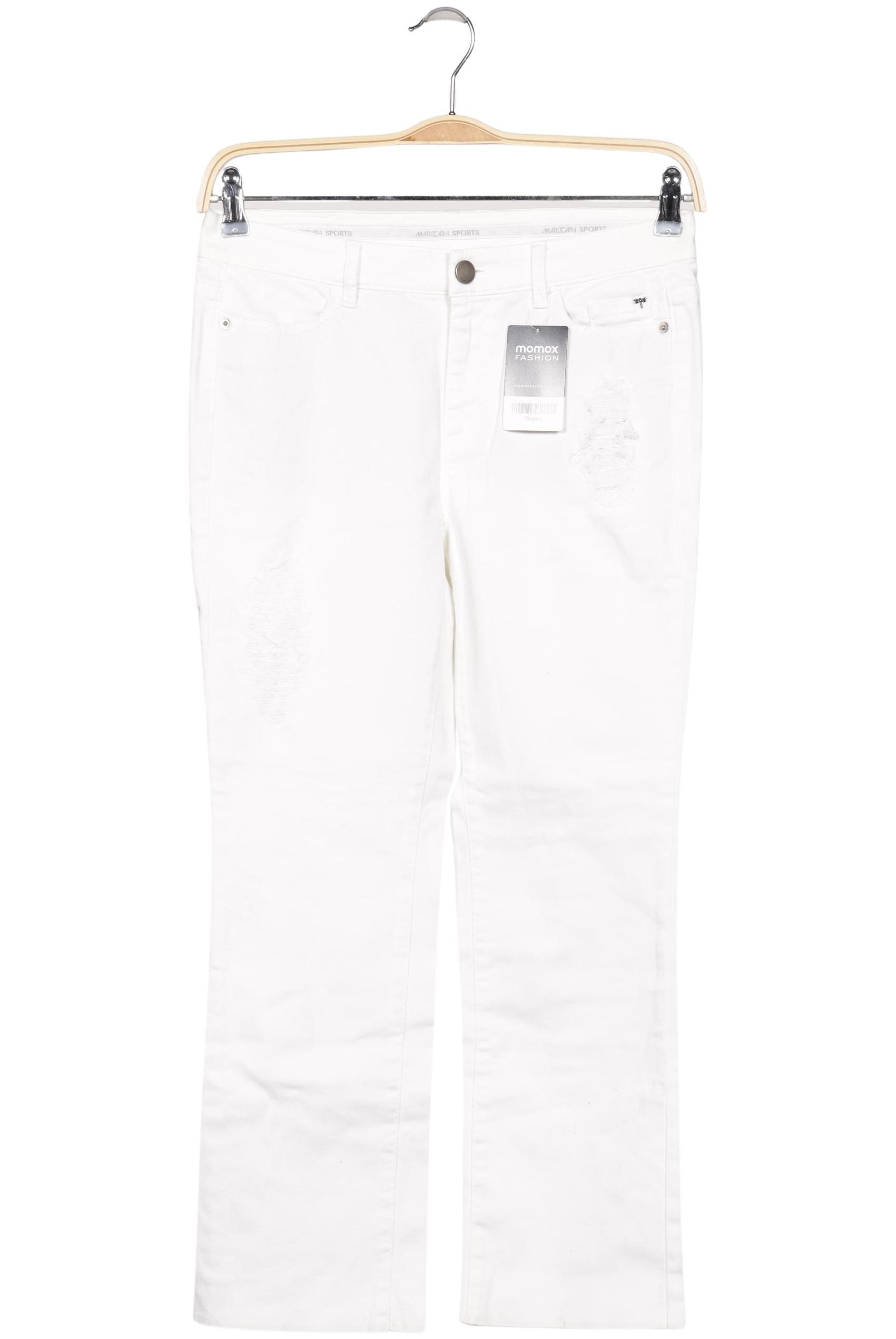 

Marc Cain Sports Damen Jeans, weiß, Gr. 38